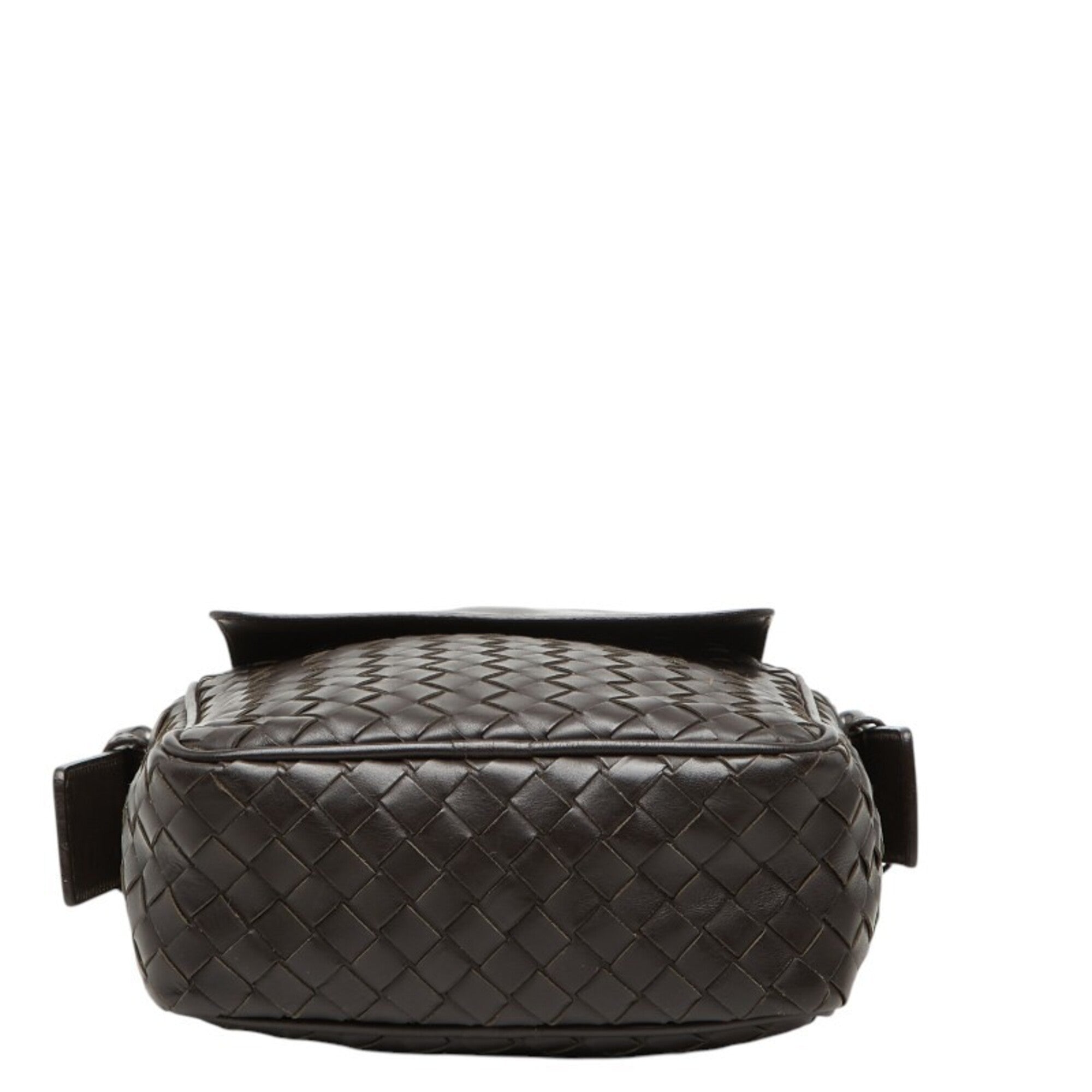 Bottega Veneta Brown Leather Shoulder Bag (Pre-Owned)