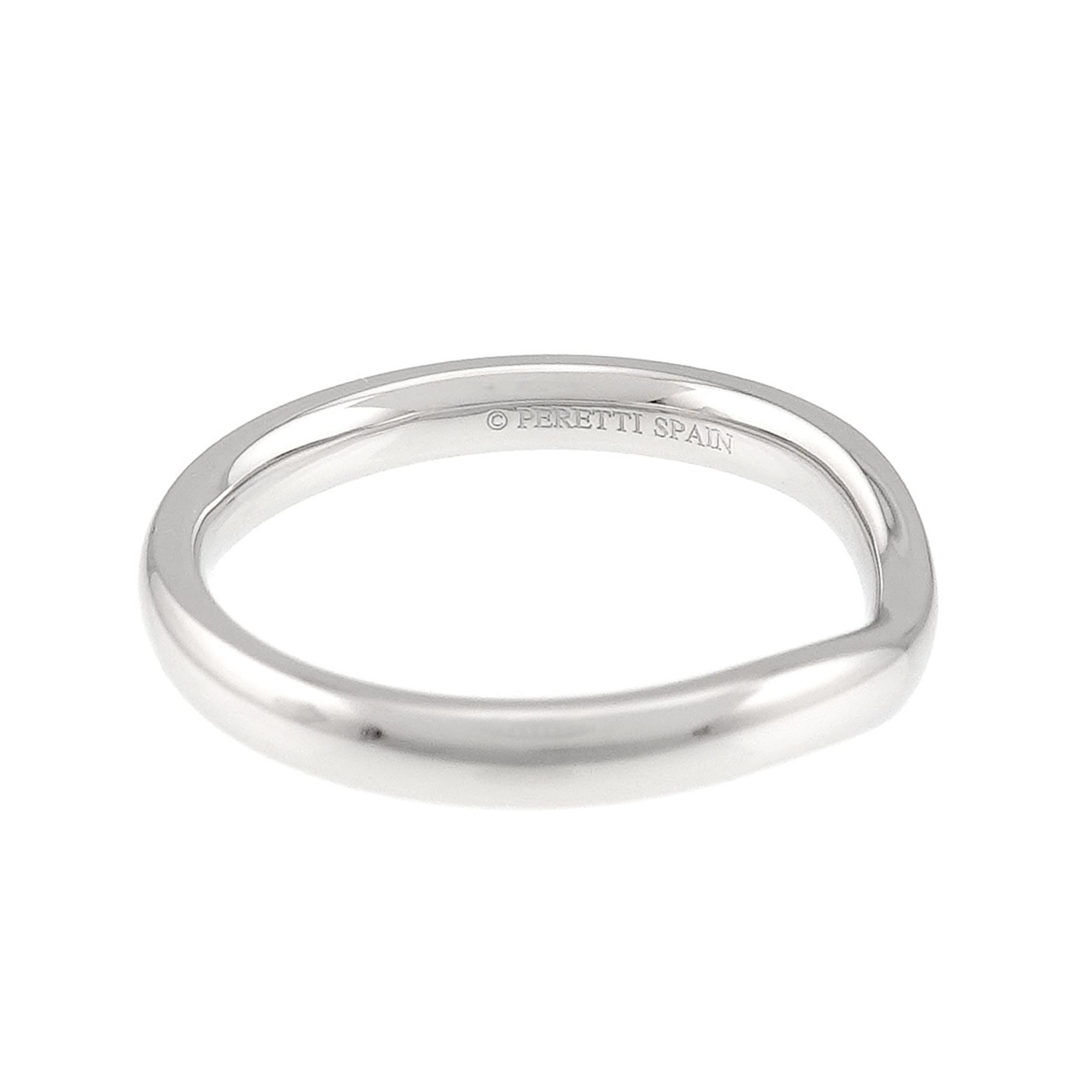 Tiffany Platinum 950 Band Ring (Pre-Owned)