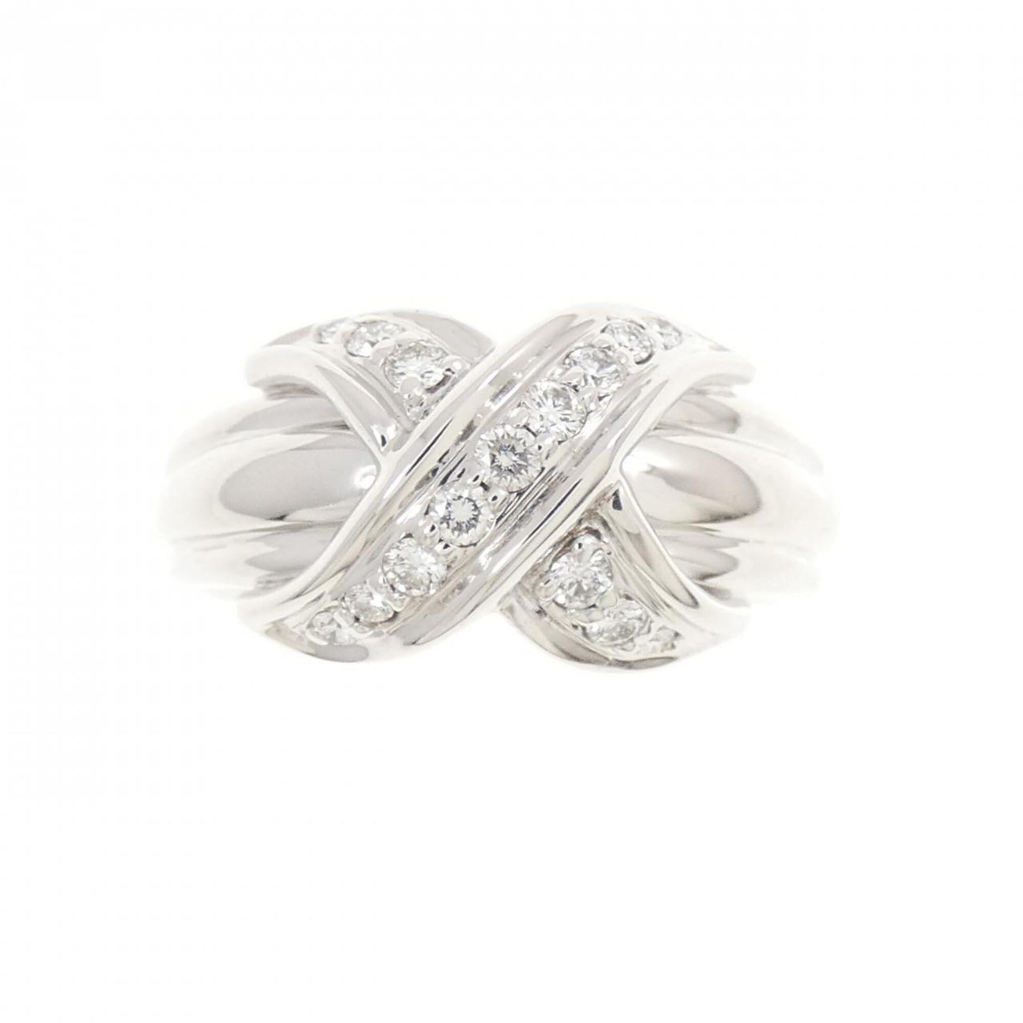 Tiffany White Gold White Gold (18K) Band Ring (Pre-Owned)