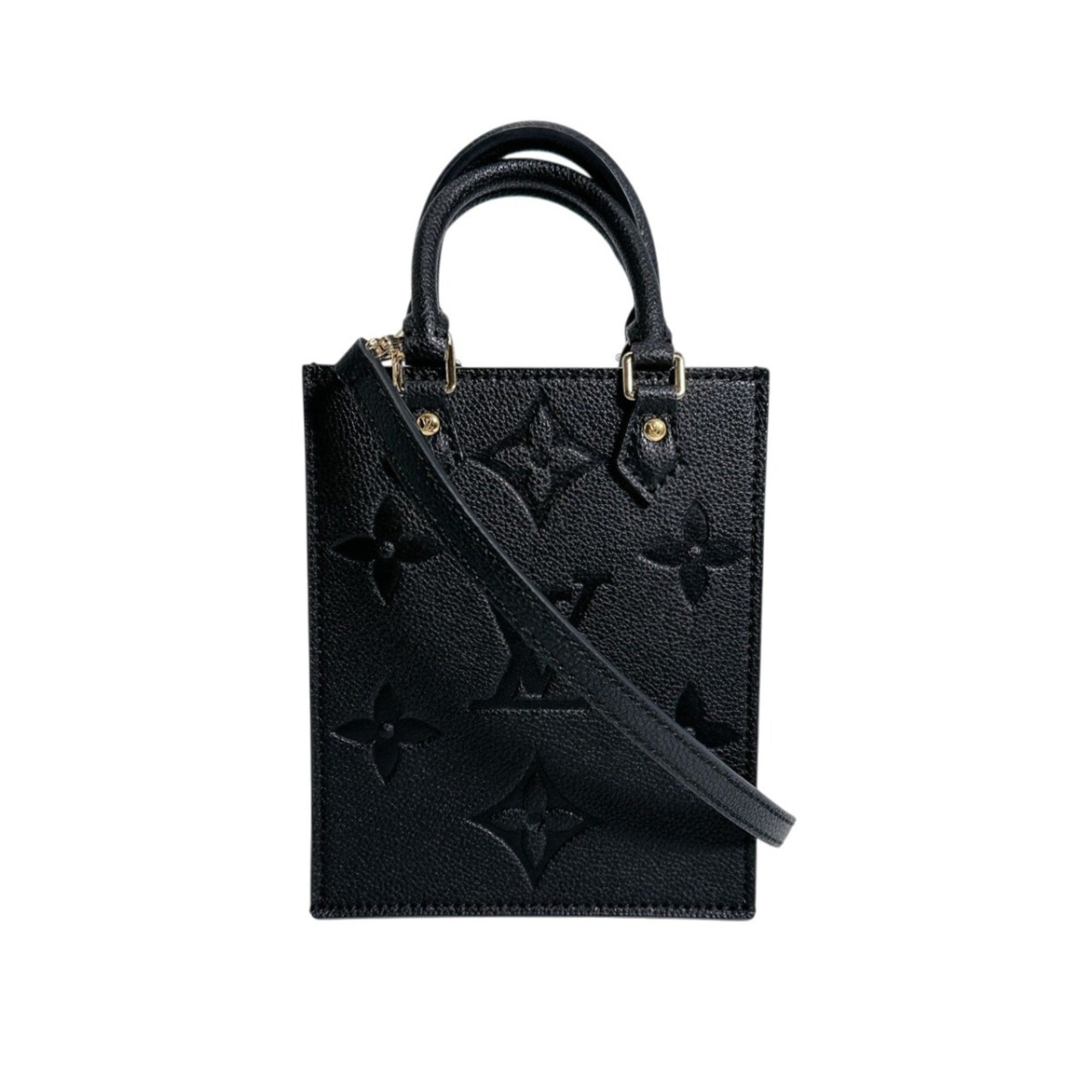 Louis Vuitton Black Monogram Empreinte Shoulder Bag (Pre-Owned)