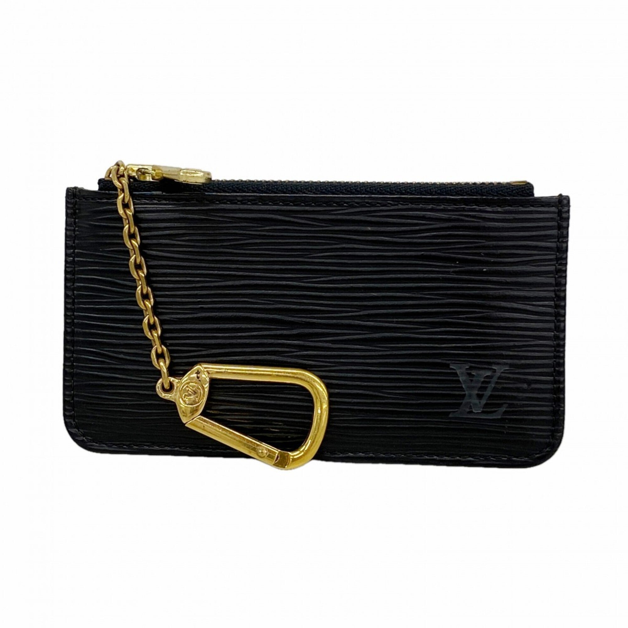 Louis Vuitton Noir Coin Purse/Coin Case (Pre-Owned)