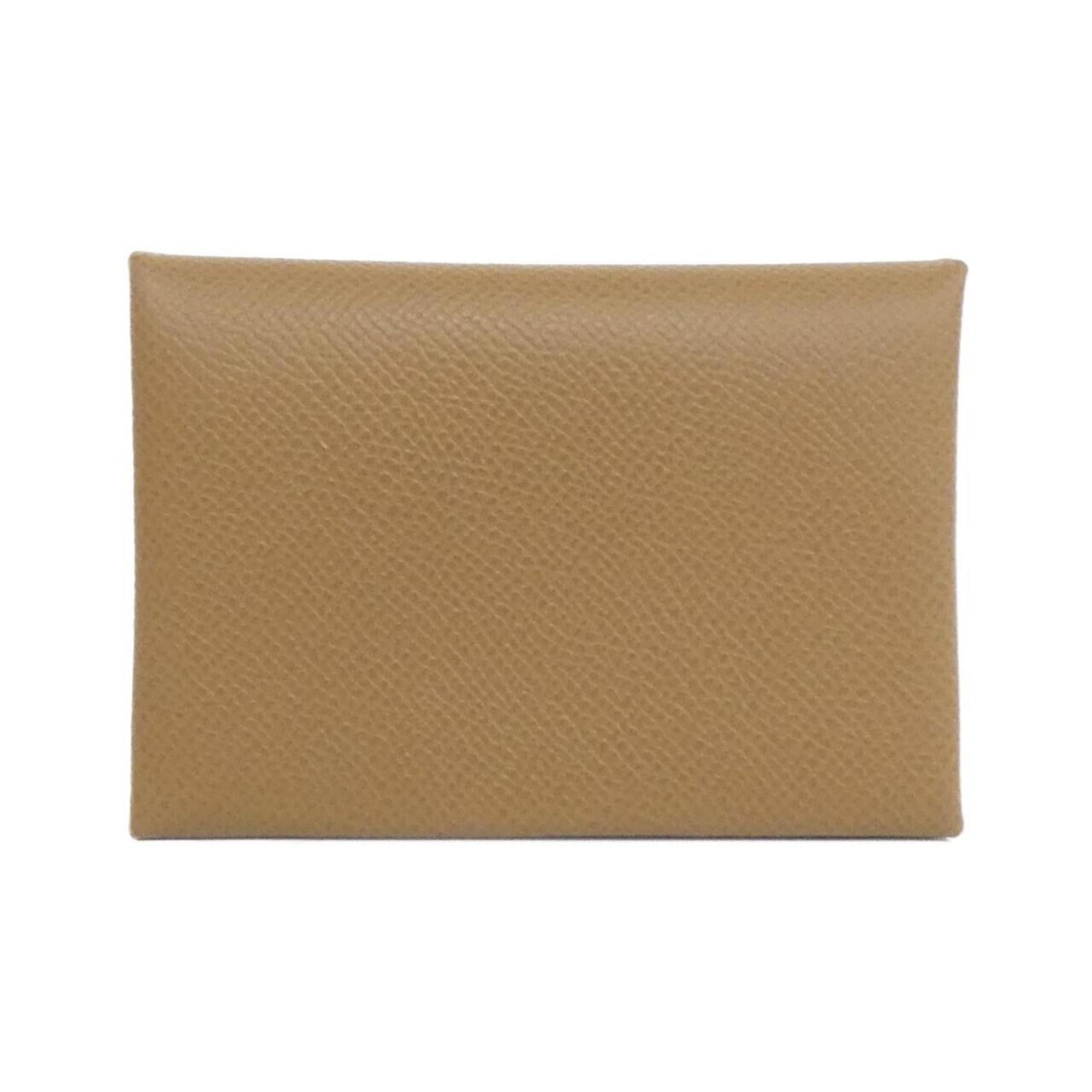 Hermes Alezan Epsom Leather Coin Purse/Coin Case (Pre-Owned)