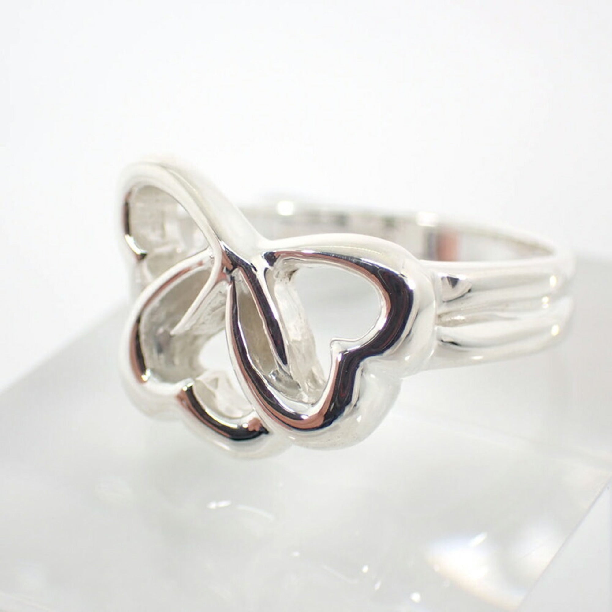 Tiffany Sterling Silver 925 Band Ring (Pre-Owned)