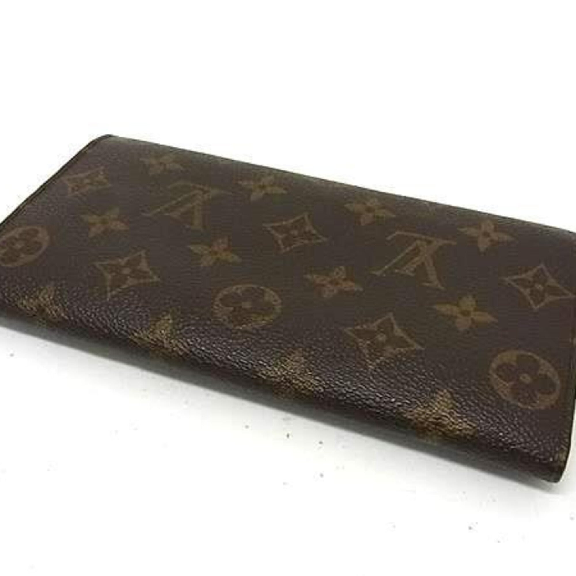 Louis Vuitton Brown Monogram Monogram Long Wallet (Bi-Fold) (Pre-Owned)