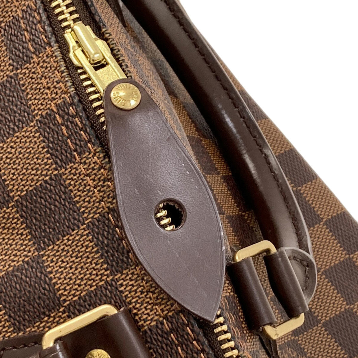 Louis Vuitton Damier Damier Canvas Ebene Damier Canvas Handbag (Pre-Owned)