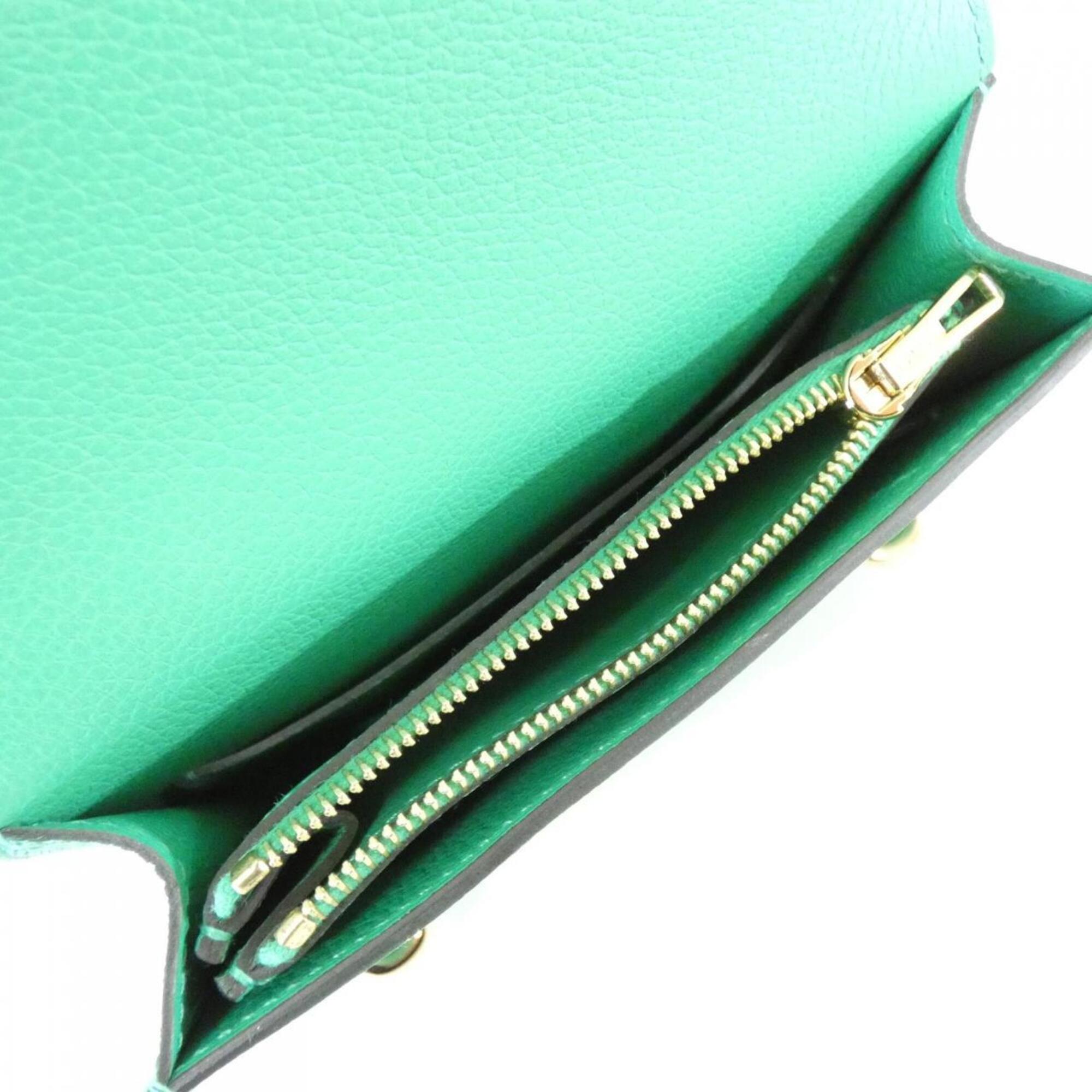 Hermes Mint Green Wallet (Bi-Fold) (Pre-Owned)