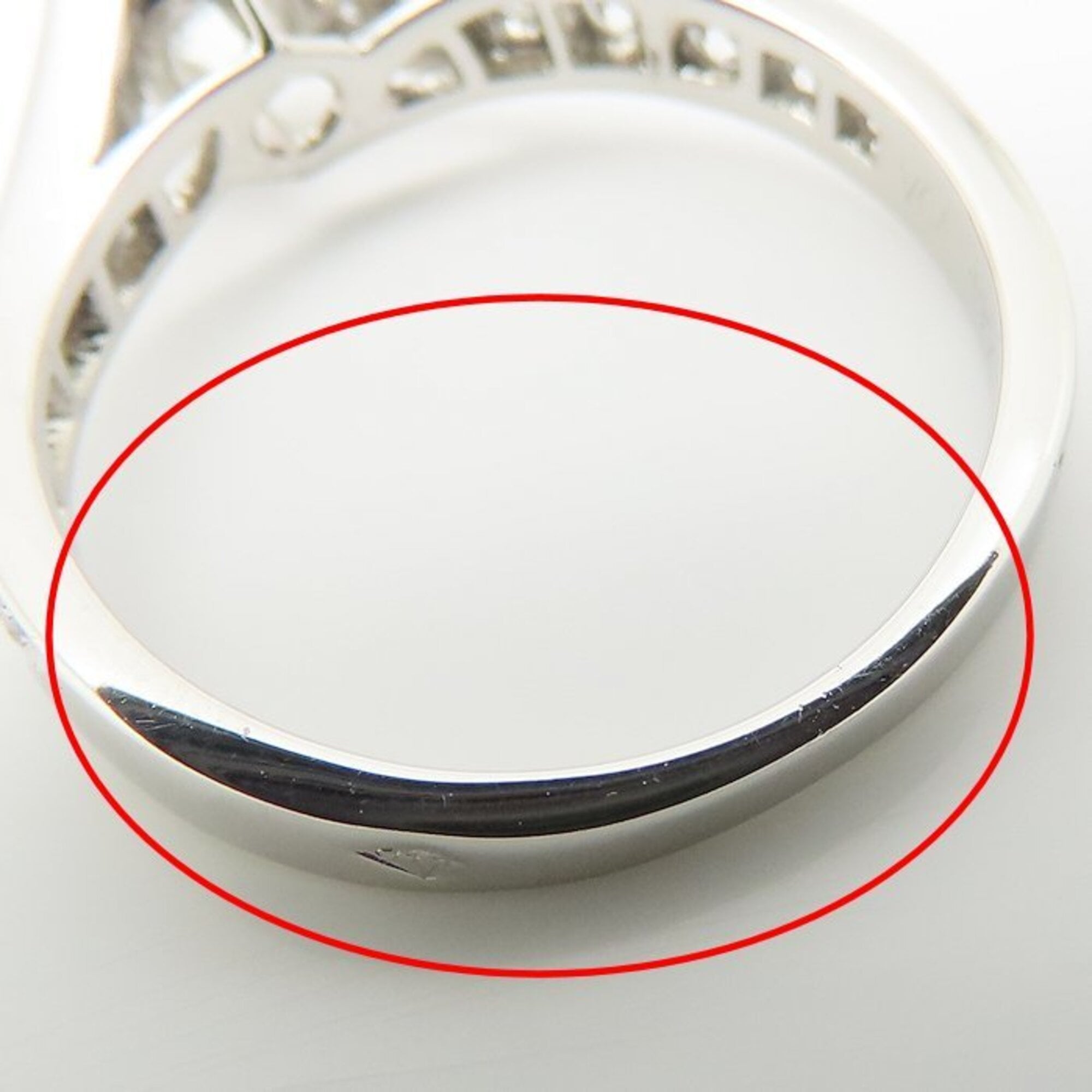 Van Cleef & Arpels Platinum 950 Band Ring (Pre-Owned)