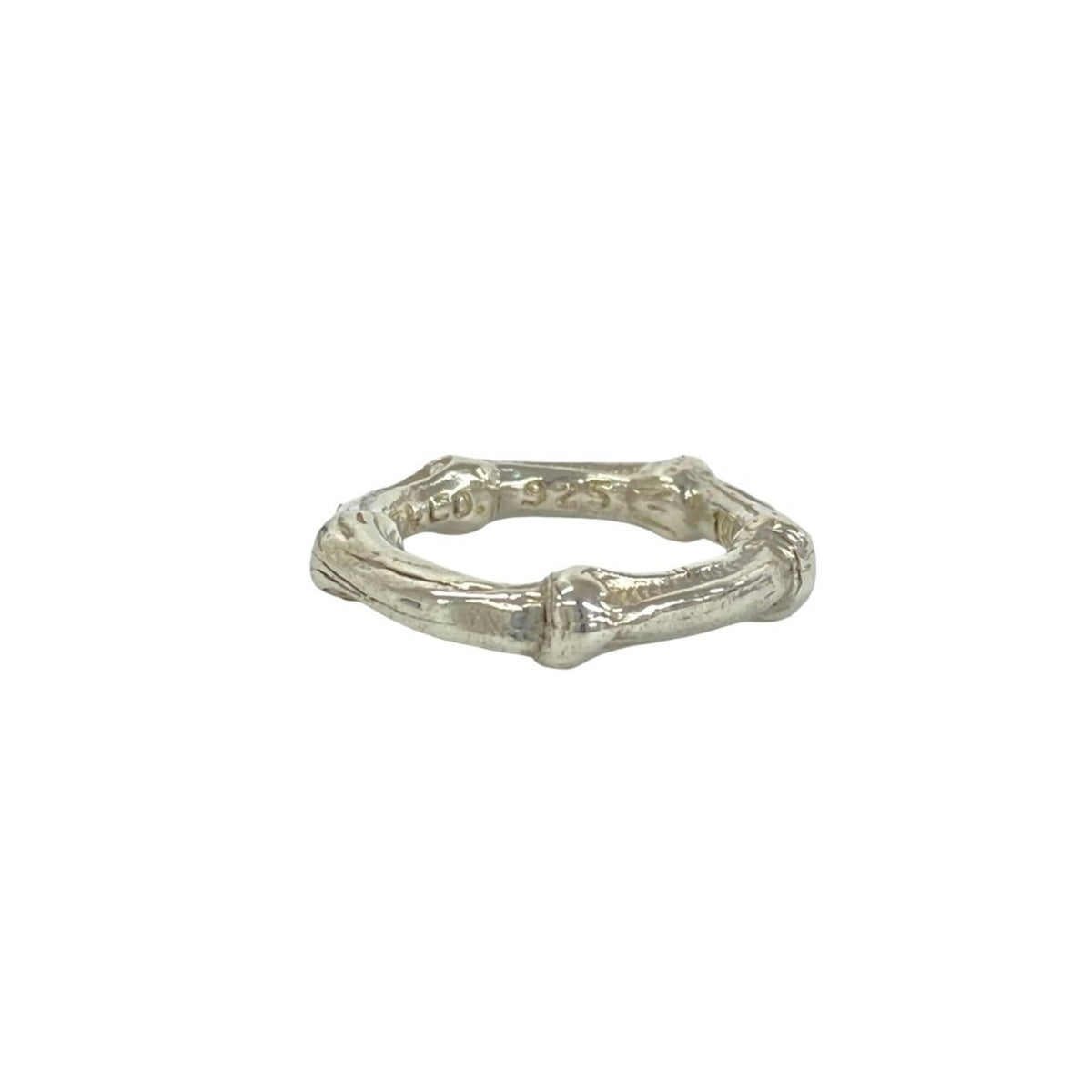 Tiffany Silver Silver 925 Band Ring (Pre-Owned)