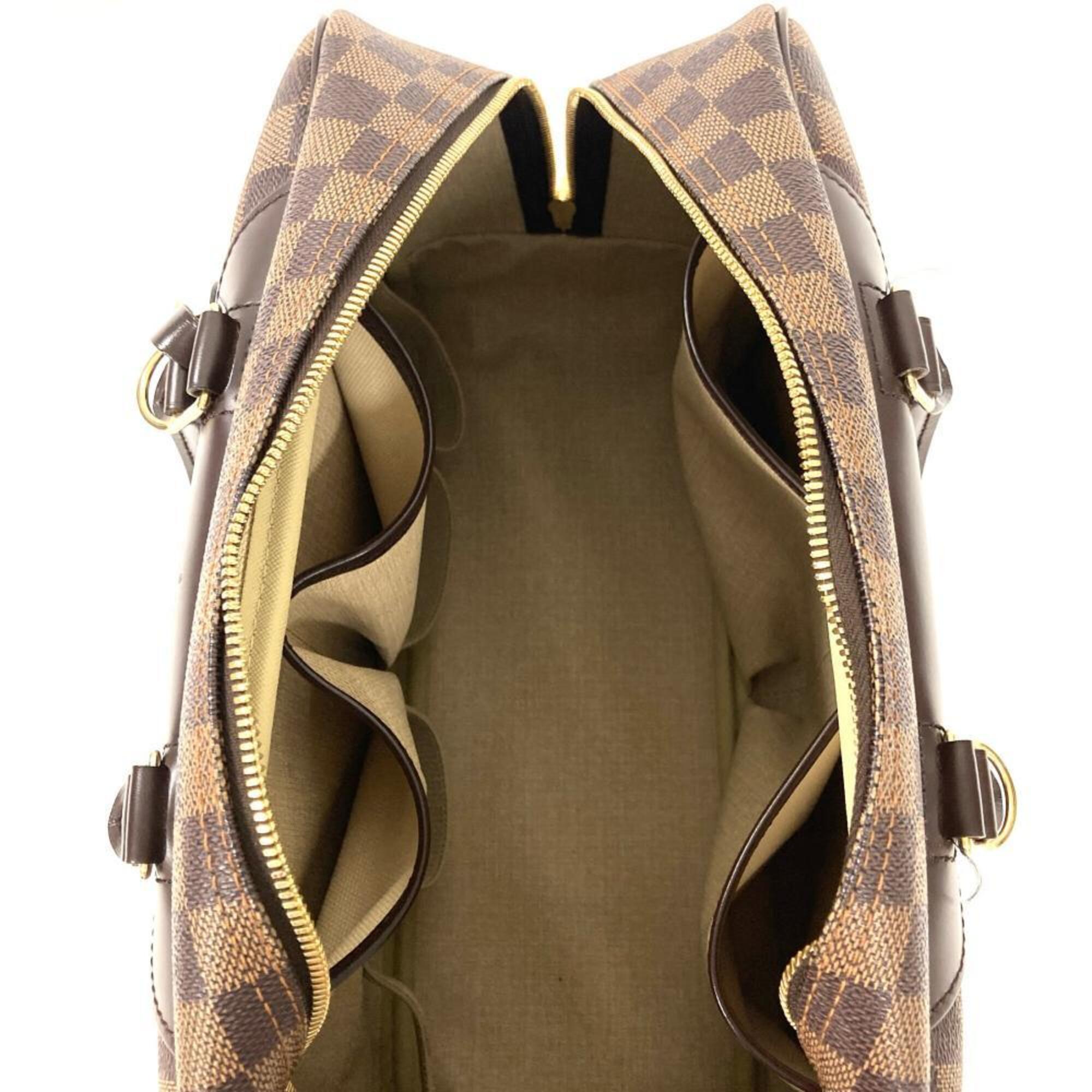 Louis Vuitton Brown Damier Canvas Handbag (Pre-Owned)