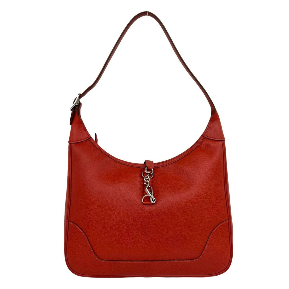 Hermes Red Color Epsom Leather Shoulder Bag (Pre-Owned)
