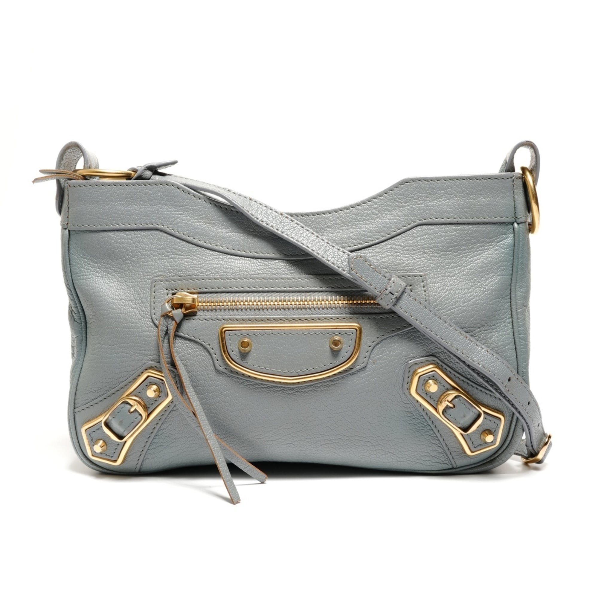 Balenciaga Giant Blue Shoulder Bag (Pre-Owned)
