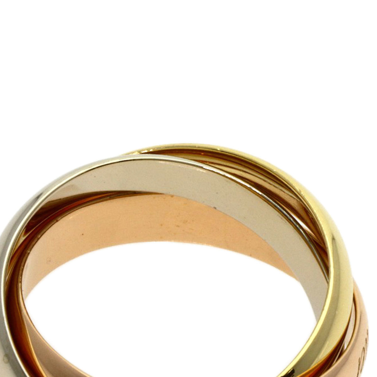 Cartier Trinity Yellow Gold (18K) Pink Gold (18K) White Gold (18K) Band Ring (Pre-Owned)