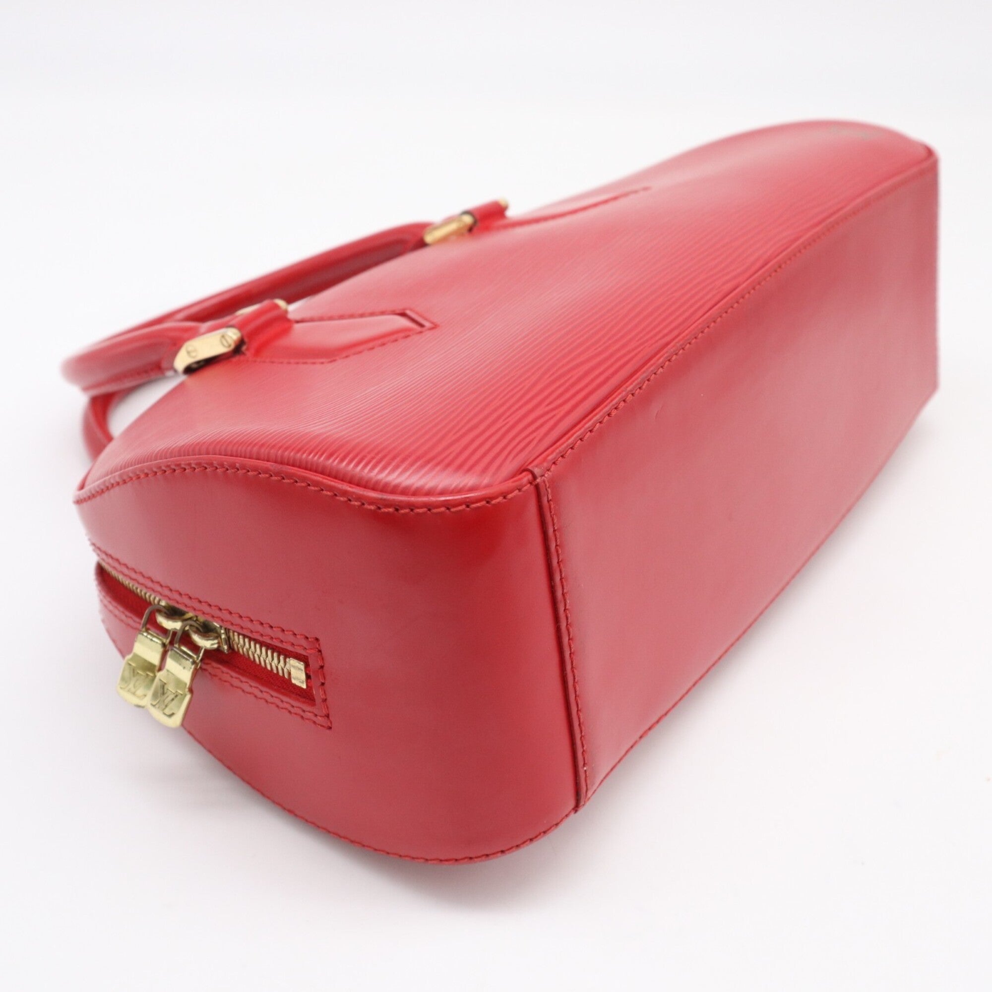 Louis Vuitton Epi Castilian Red Leather Handbag (Pre-Owned)