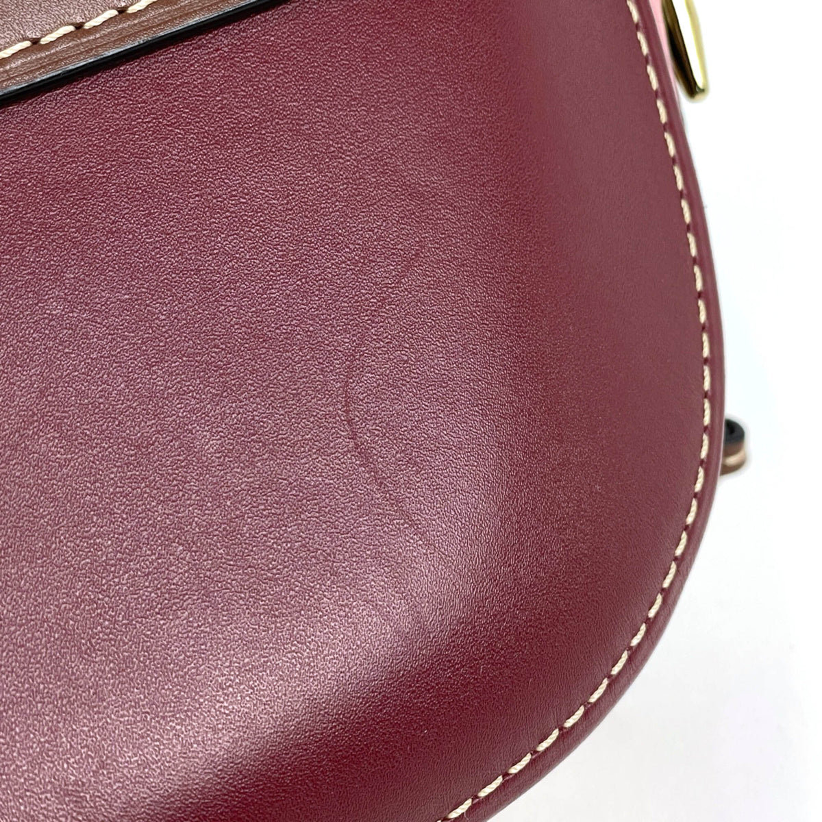 Loewe Bordeaux Multi-Color Leather Shoulder Bag (Pre-Owned)