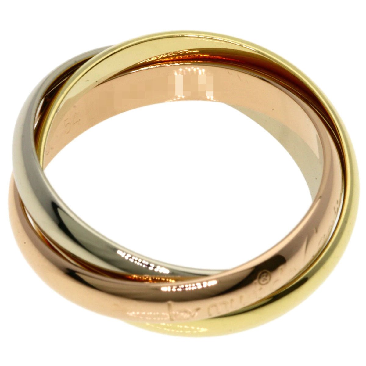 Cartier Trinity Yellow Gold (18K) Pink Gold (18K) White Gold (18K) Band Ring (Pre-Owned)