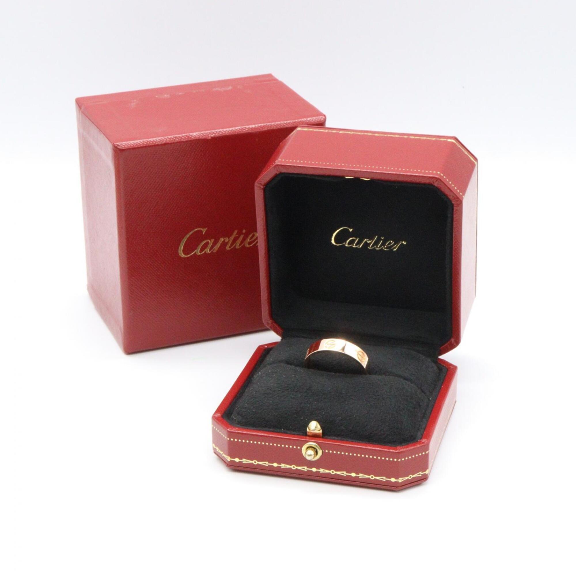 Cartier Gold Pink Gold (18K) Band Ring (Pre-Owned)