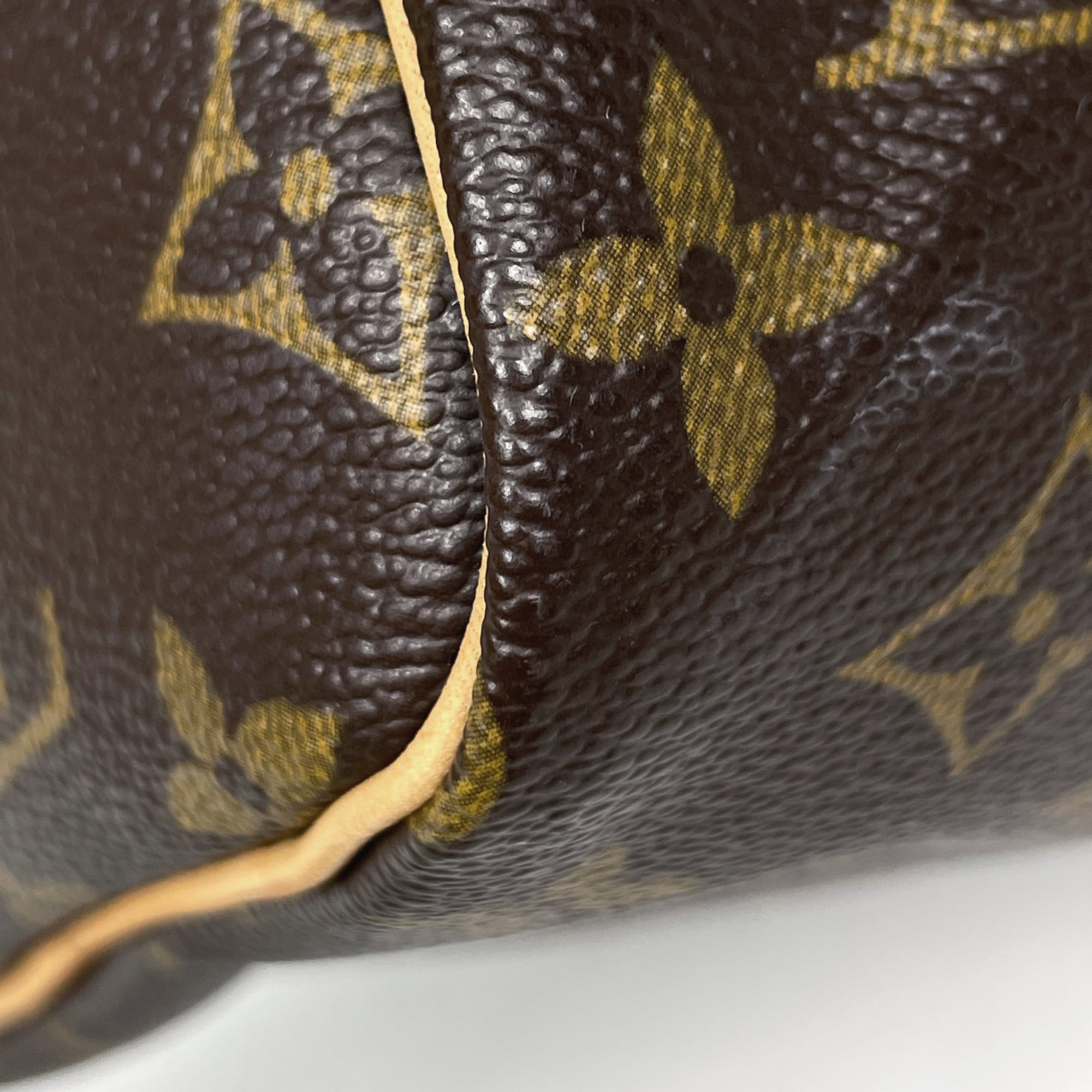 Louis Vuitton Brown Monogram Boston Bag Handbag (Pre-Owned)