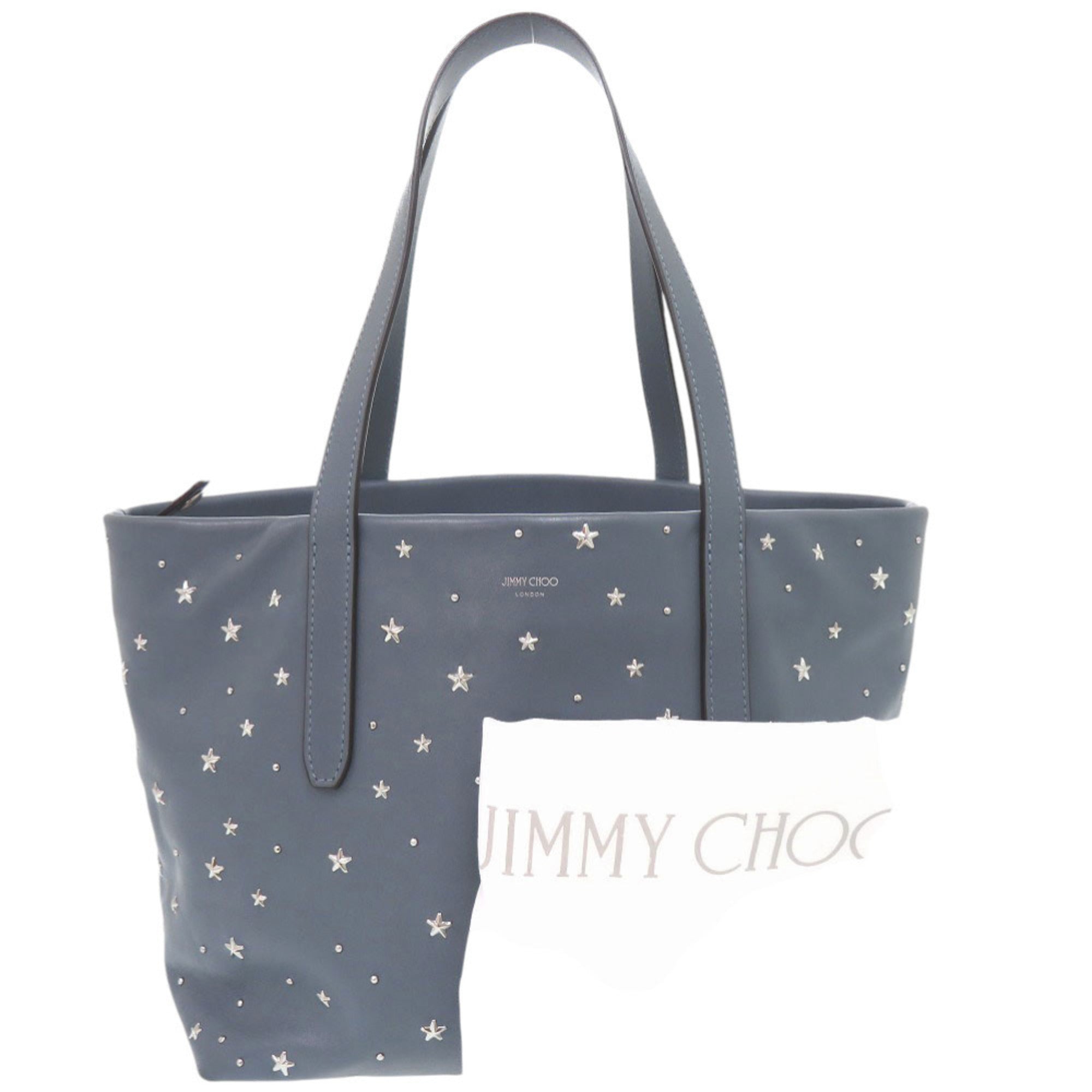 Jimmy Choo Blue Leather Handbag (Pre-Owned)