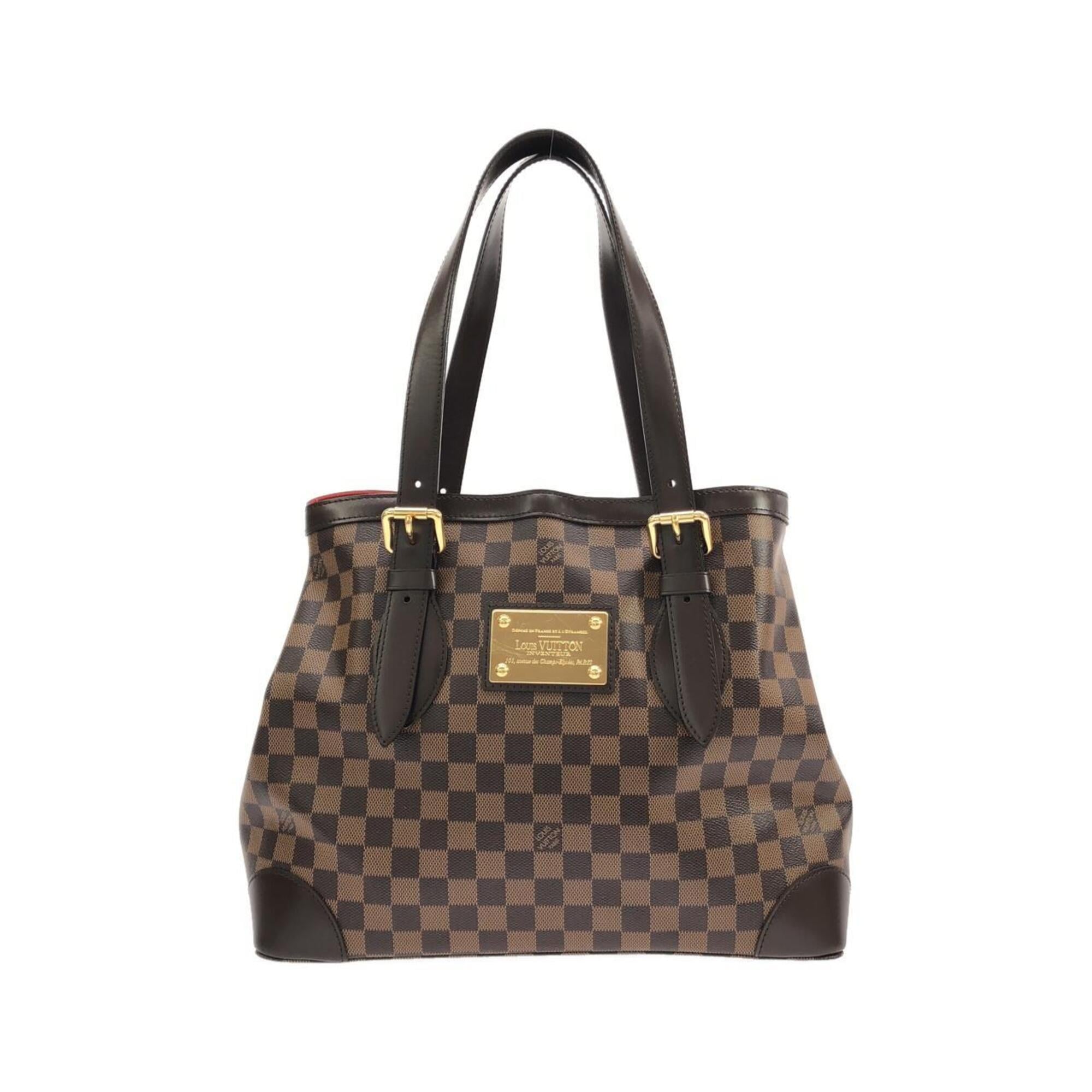 Louis Vuitton Brown Coated Canvas Handbag (Pre-Owned)
