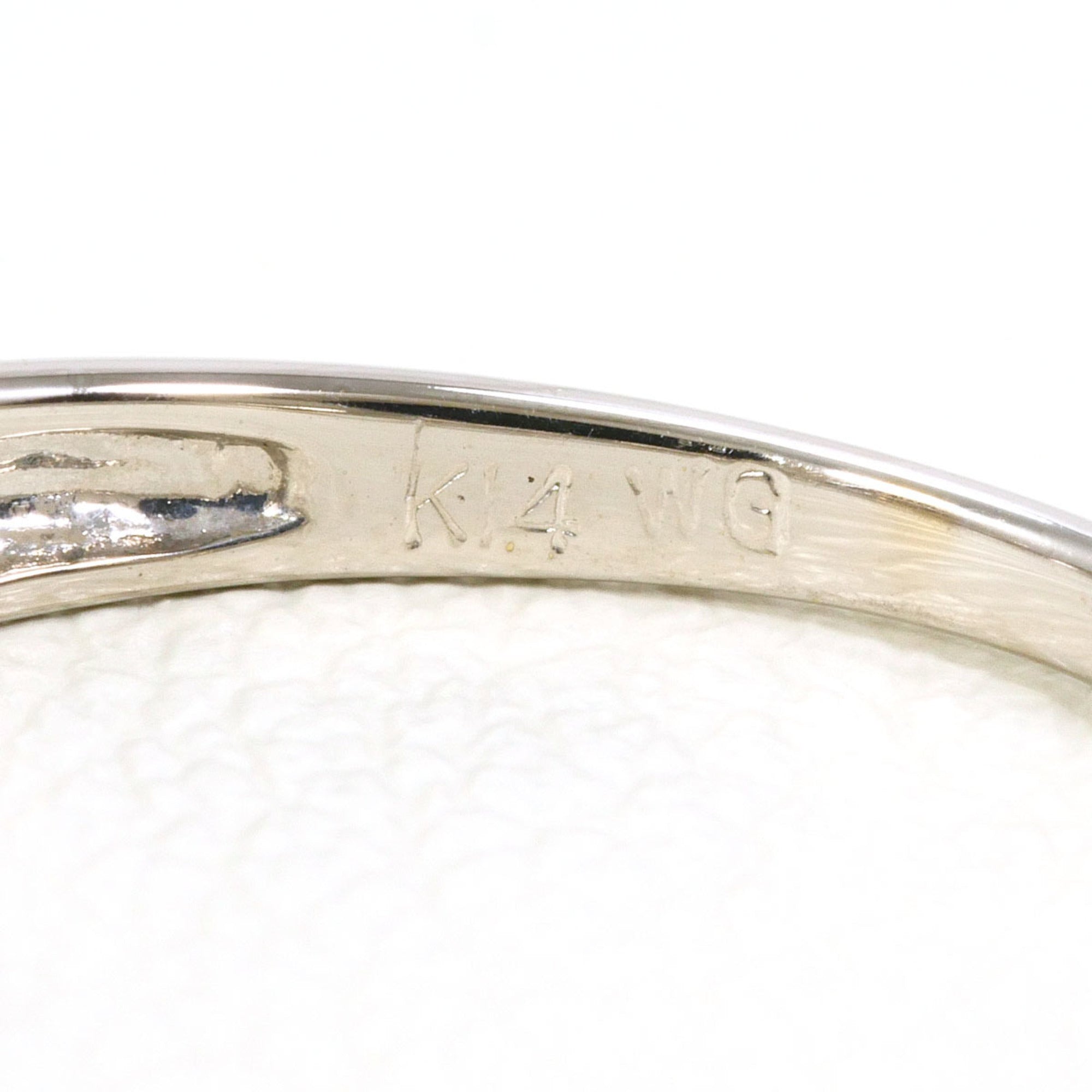 Unbranded White Gold White Gold (14K) Band Ring (Pre-Owned)