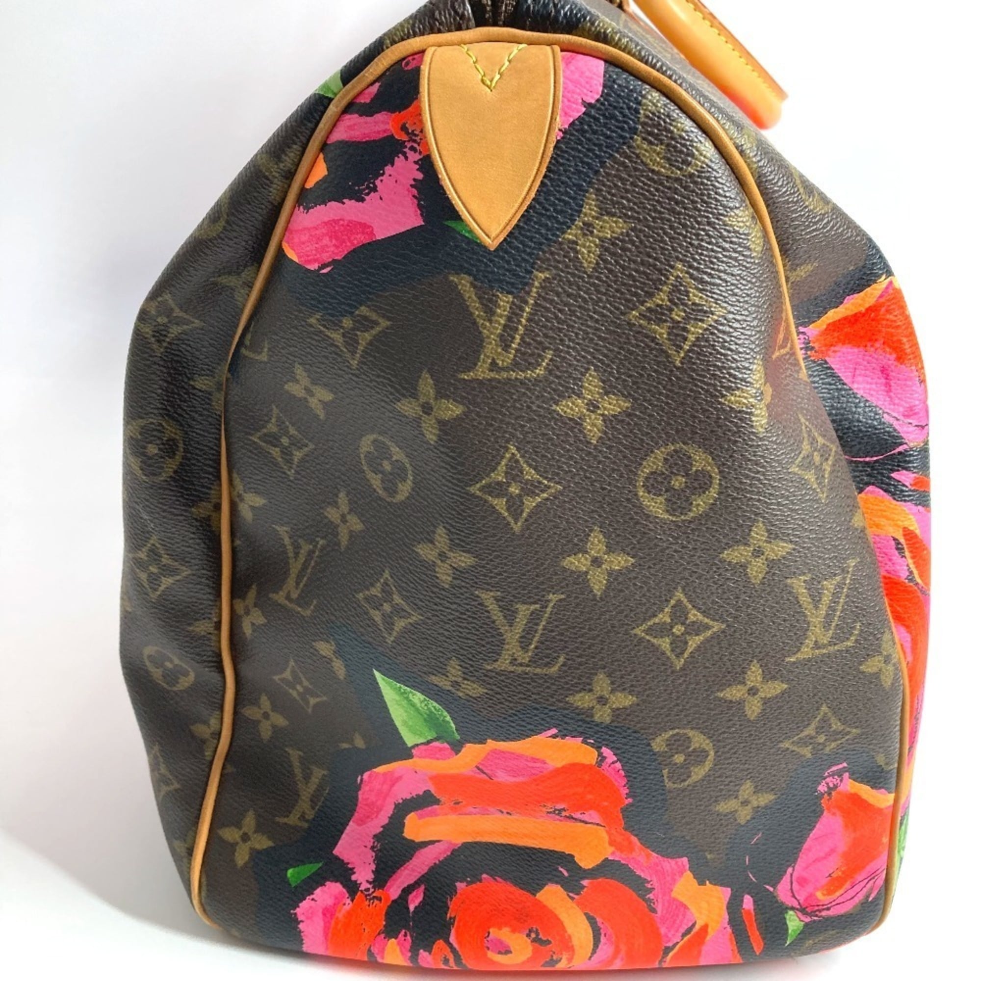 Louis Vuitton Monogram Rose Brown Monogram Rose Pink Monogram Boston Bag (Pre-Owned)