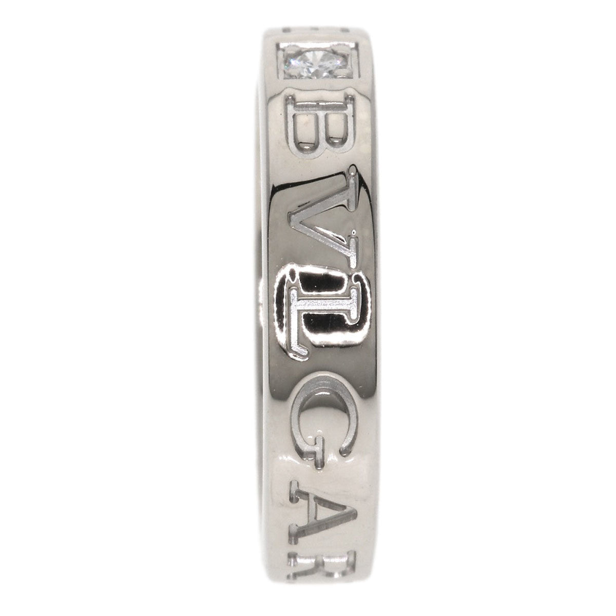 Bvlgari White Gold (18K) Band Ring (Pre-Owned)