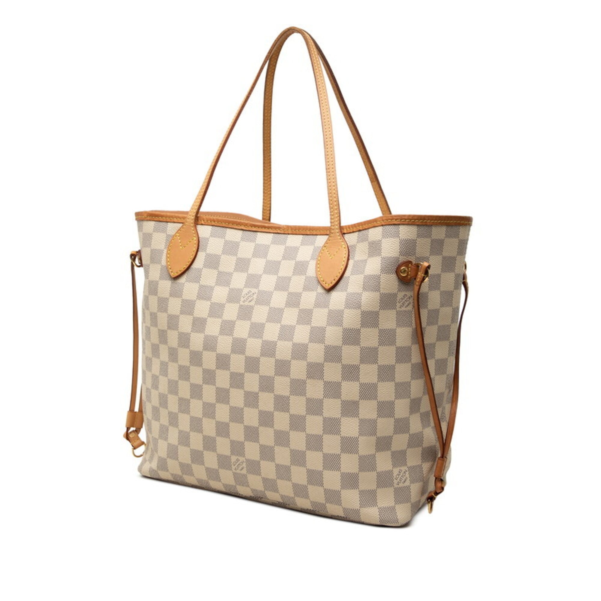 Louis Vuitton Ivory Pvc Leather Pouch Shoulder Bag Tote Bag (Pre-Owned)