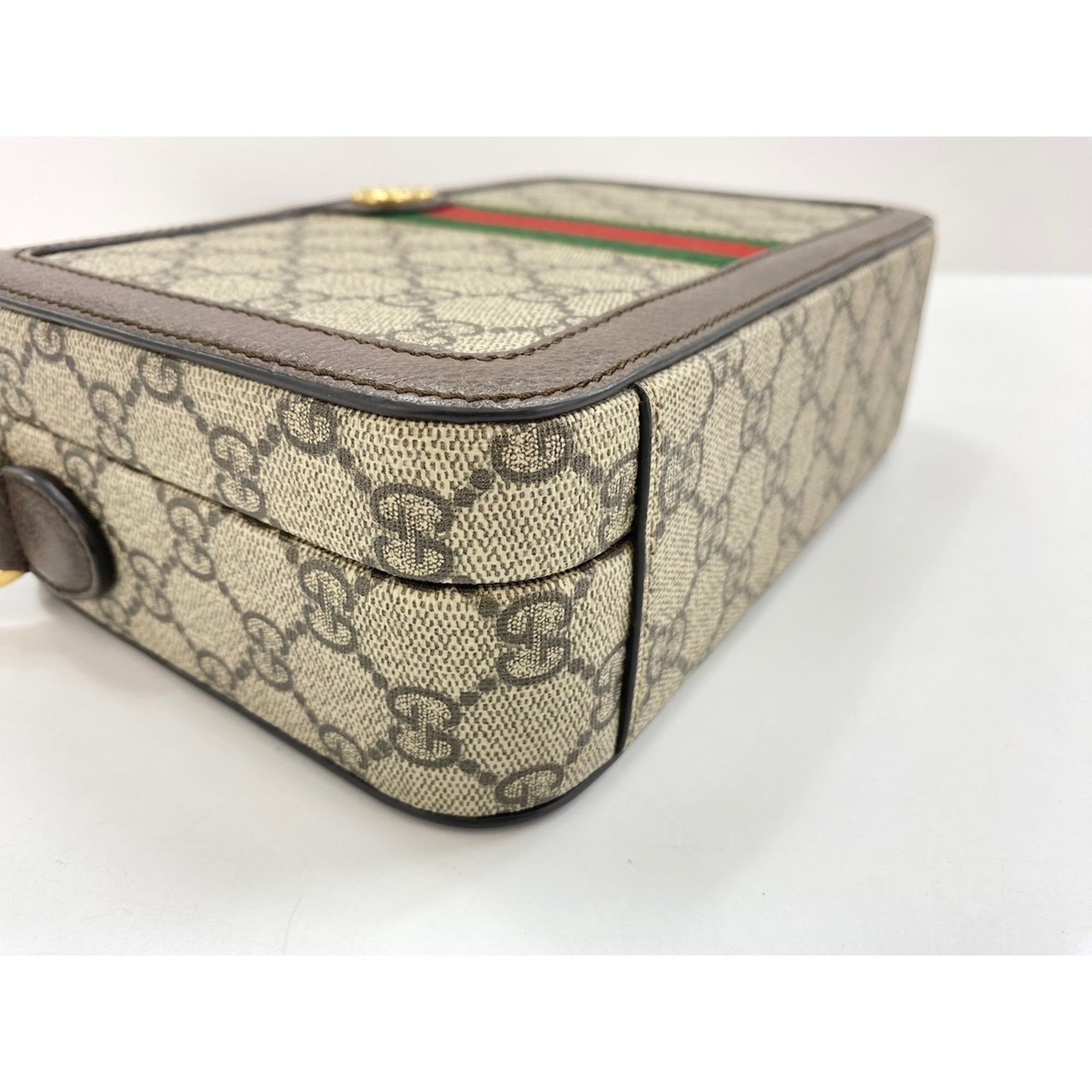 Gucci Ophidia Beige Shoulder Bag (Pre-Owned)