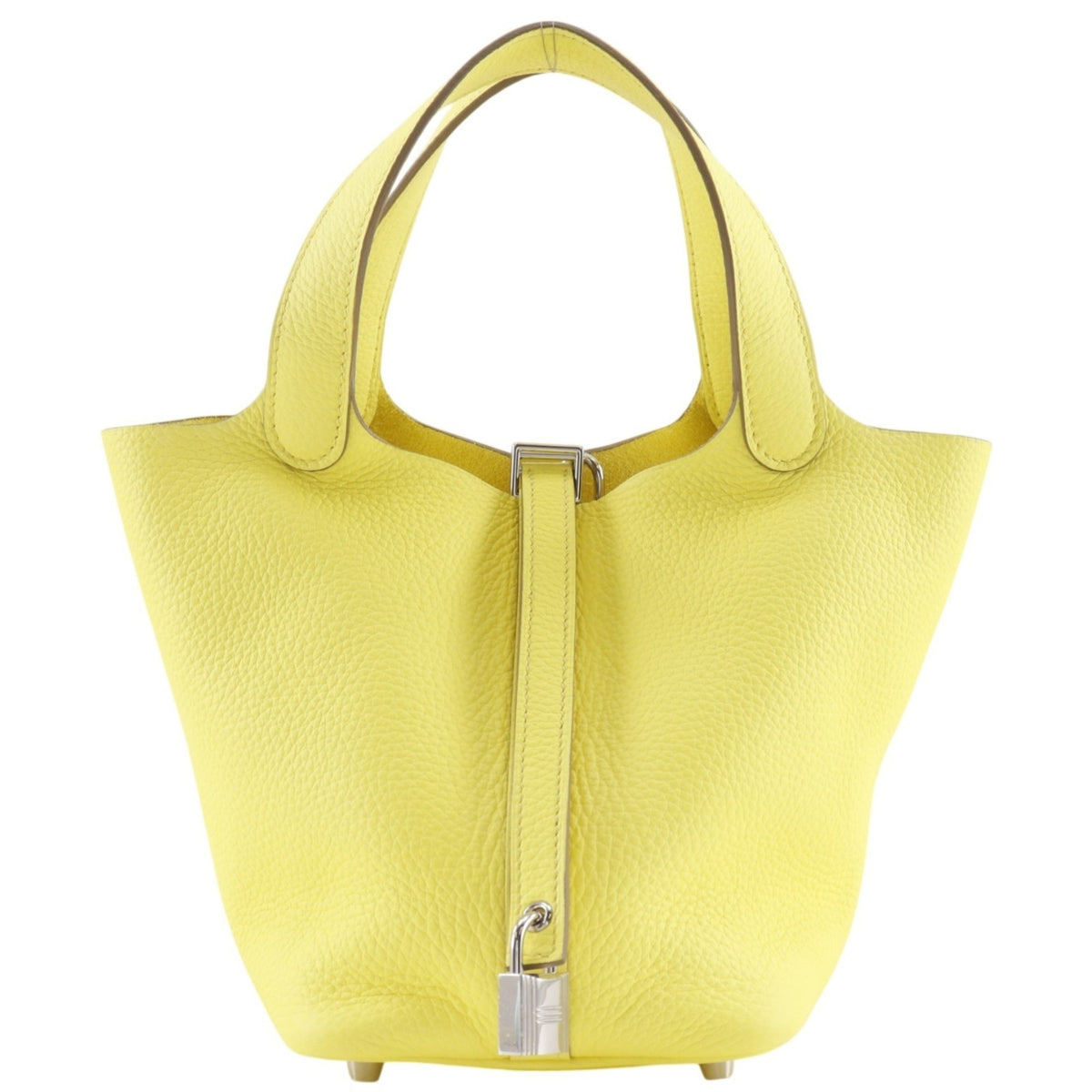 Hermes Taurillon Clemence Leather Handbag (Pre-Owned)