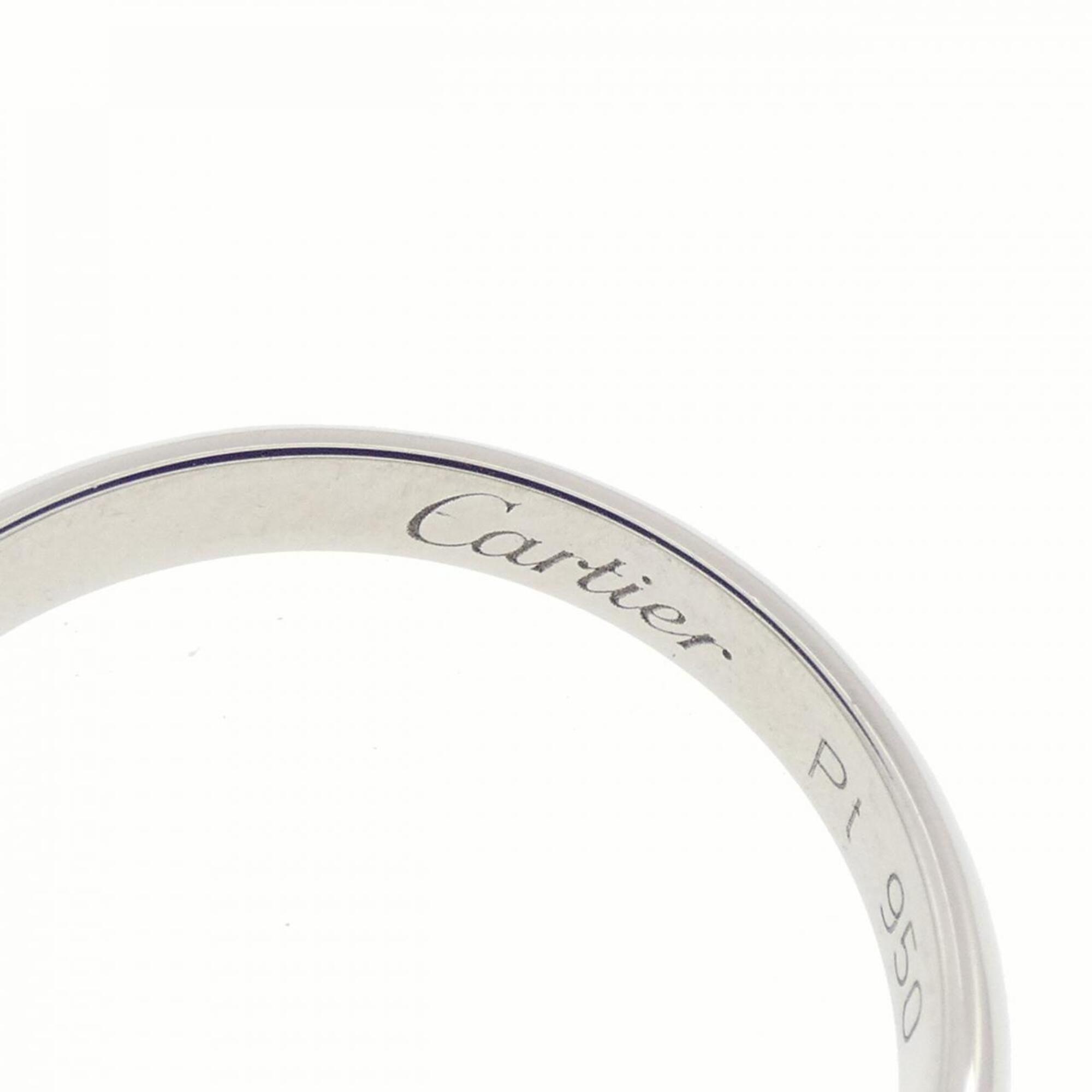 Cartier Silver Platinum 950 Wedding Ring (Pre-Owned)