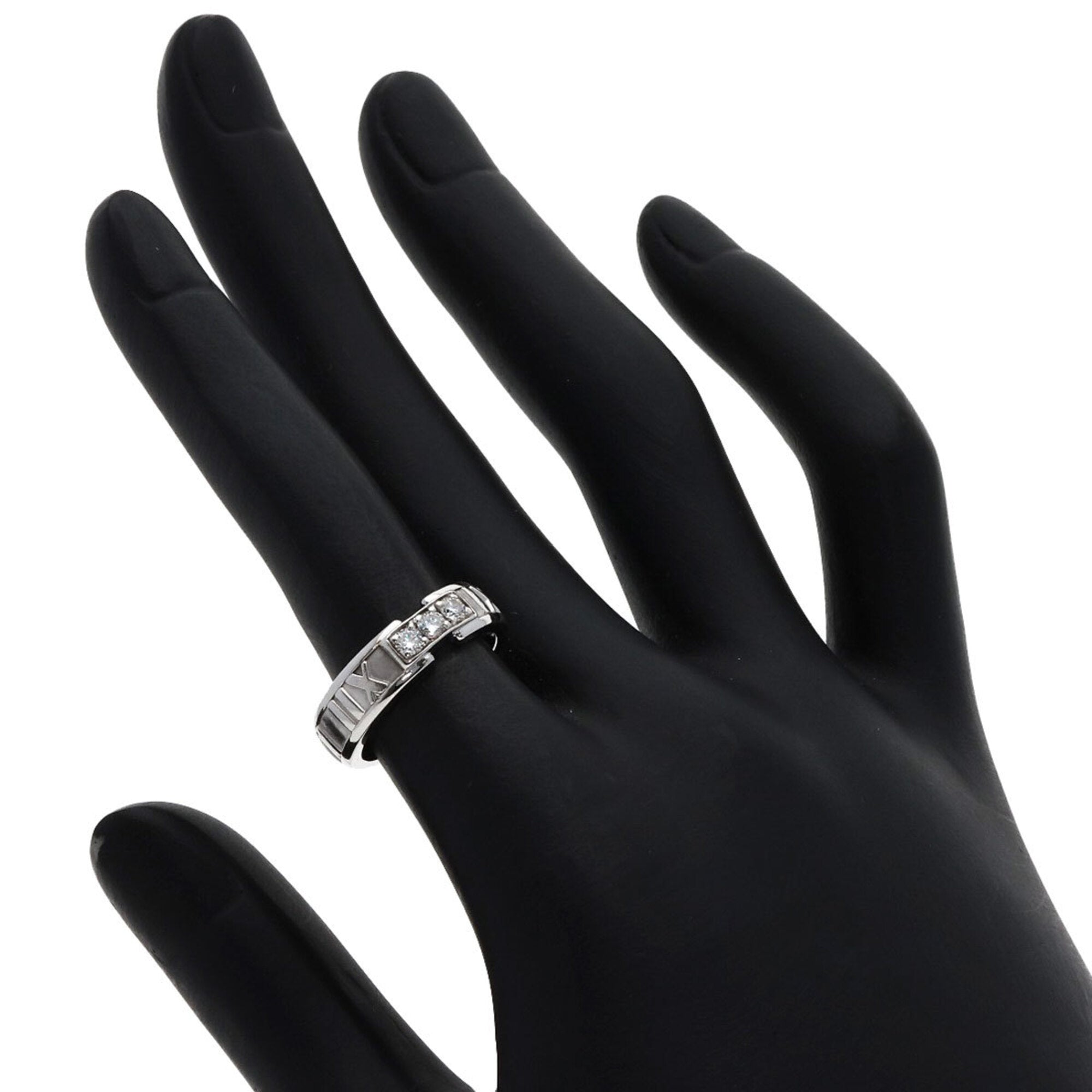 Tiffany White Gold (18K) Band Ring (Pre-Owned)