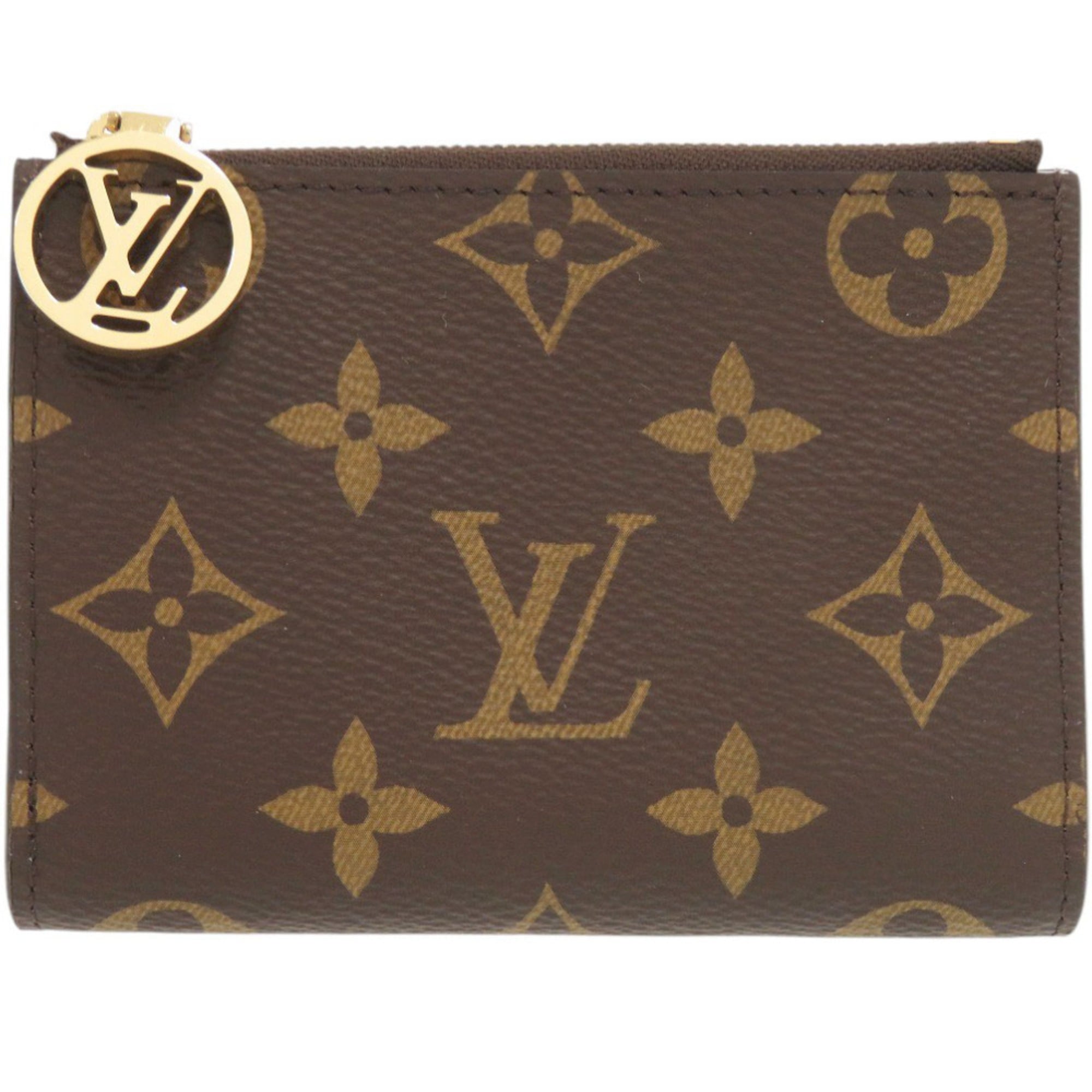Louis Vuitton Brown Monogram Wallet (Bi-Fold) (Pre-Owned)