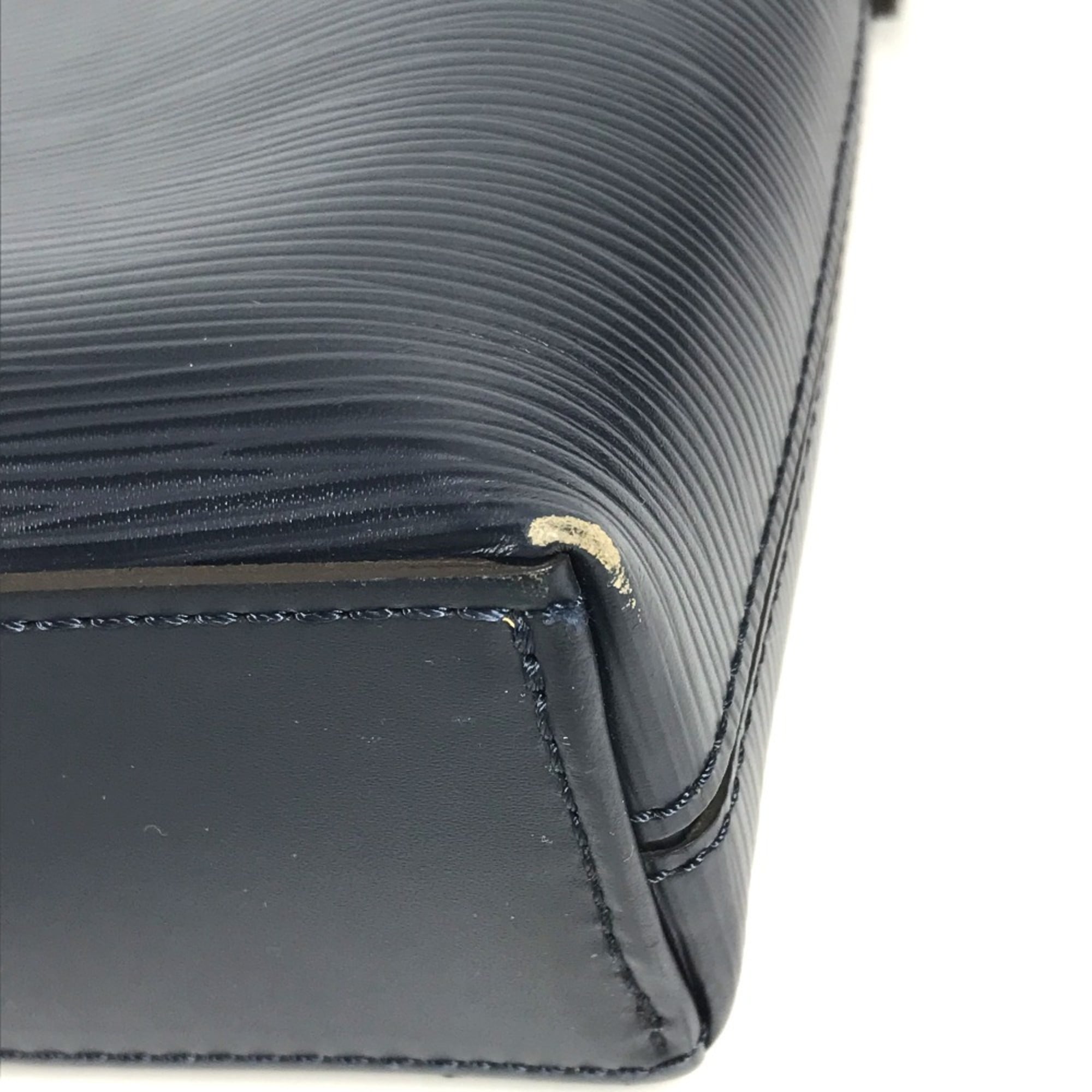 Louis Vuitton Navy Navy Blue Epi Leather Handbag (Pre-Owned)