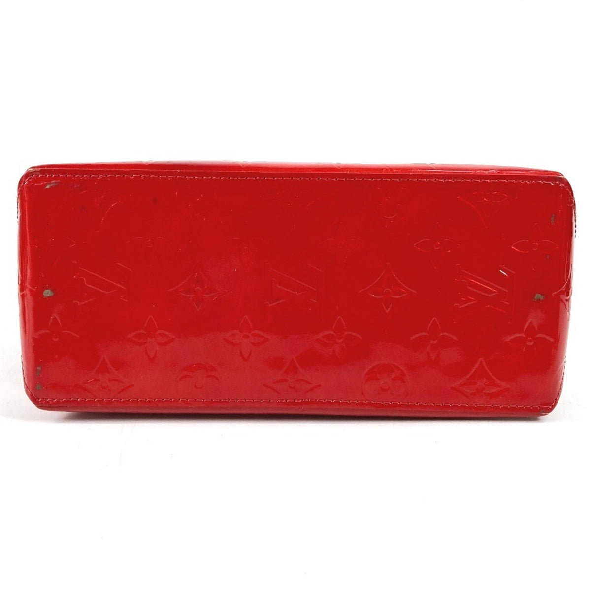 Louis Vuitton Pomme D'amour Red Color Monogram Vernis Handbag (Pre-Owned)