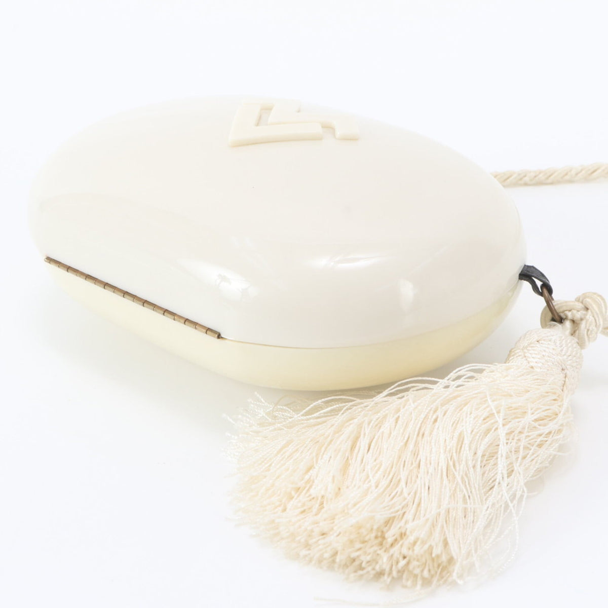 Valentino Light Beige Crossbody Bag Shoulder Bag (Pre-Owned)