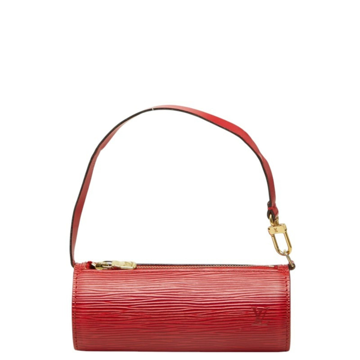 Louis Vuitton Castilian Red Leather Handbag Pouch (Pre-Owned)
