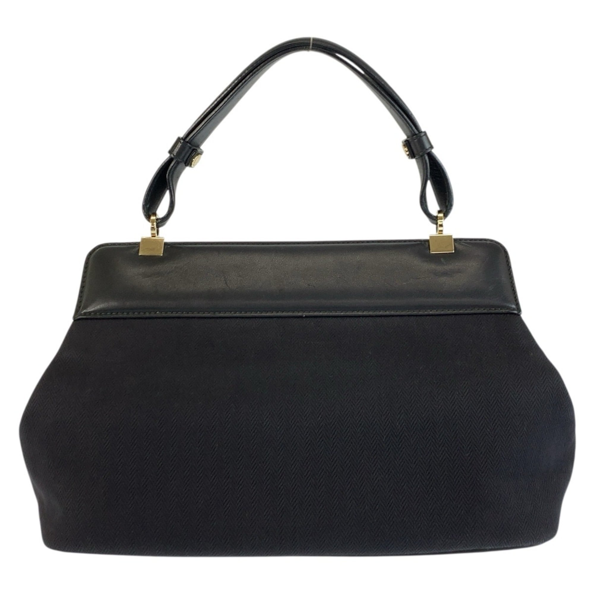 Bvlgari Black Leather Handbag (Pre-Owned)
