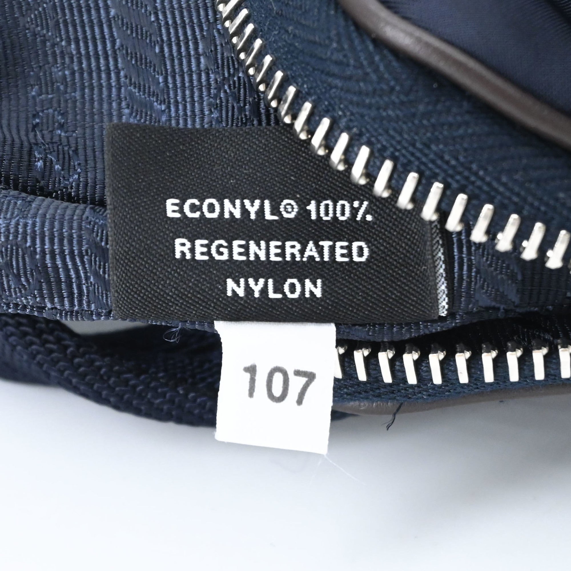 Prada Brown Navy Suede Nylon Shoulder Bag (Pre-Owned)