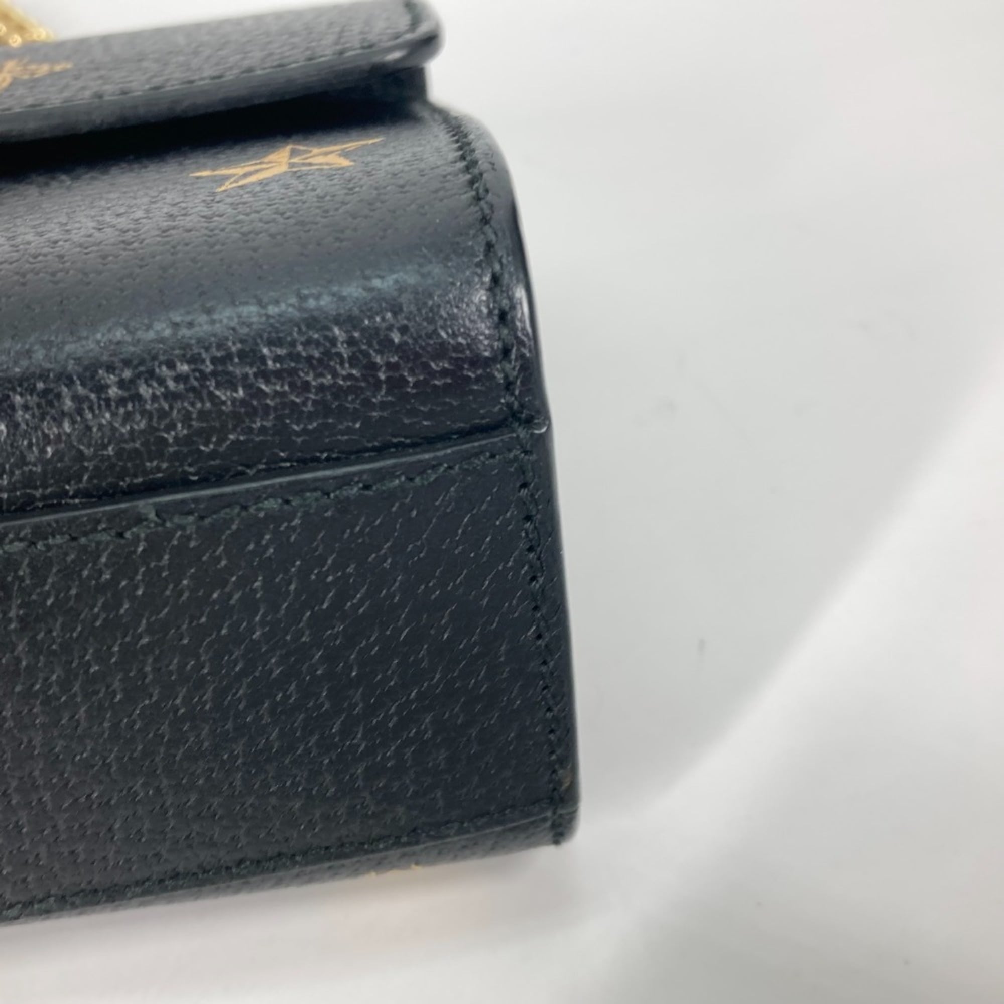 Gucci Black Leather Shoulder Bag (Pre-Owned)