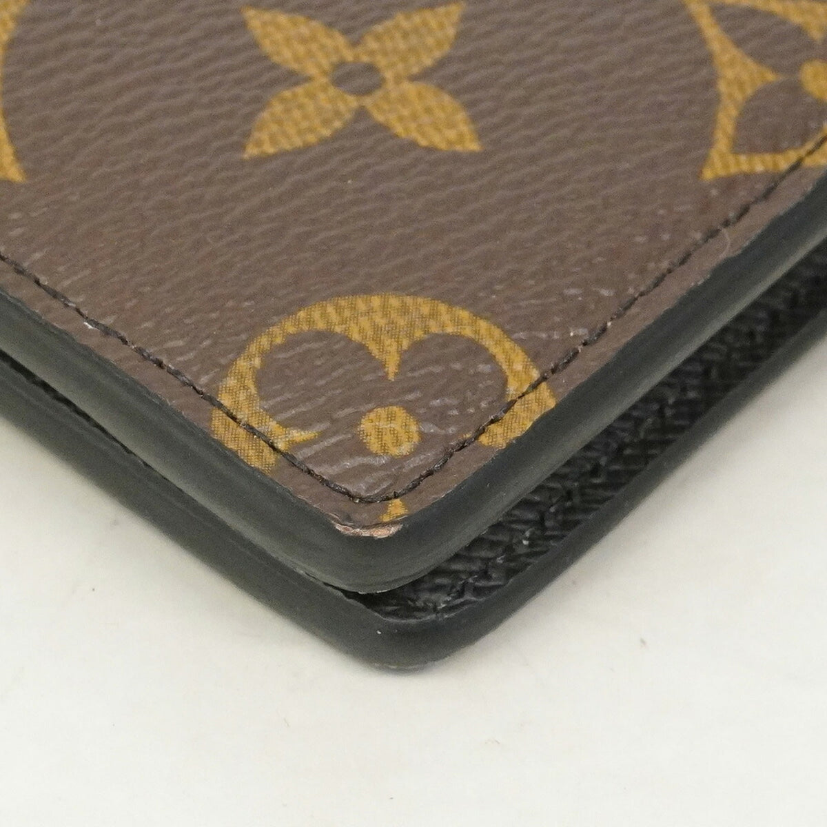 Louis Vuitton Black Brown Bill Wallet (Bi-Fold) (Pre-Owned)