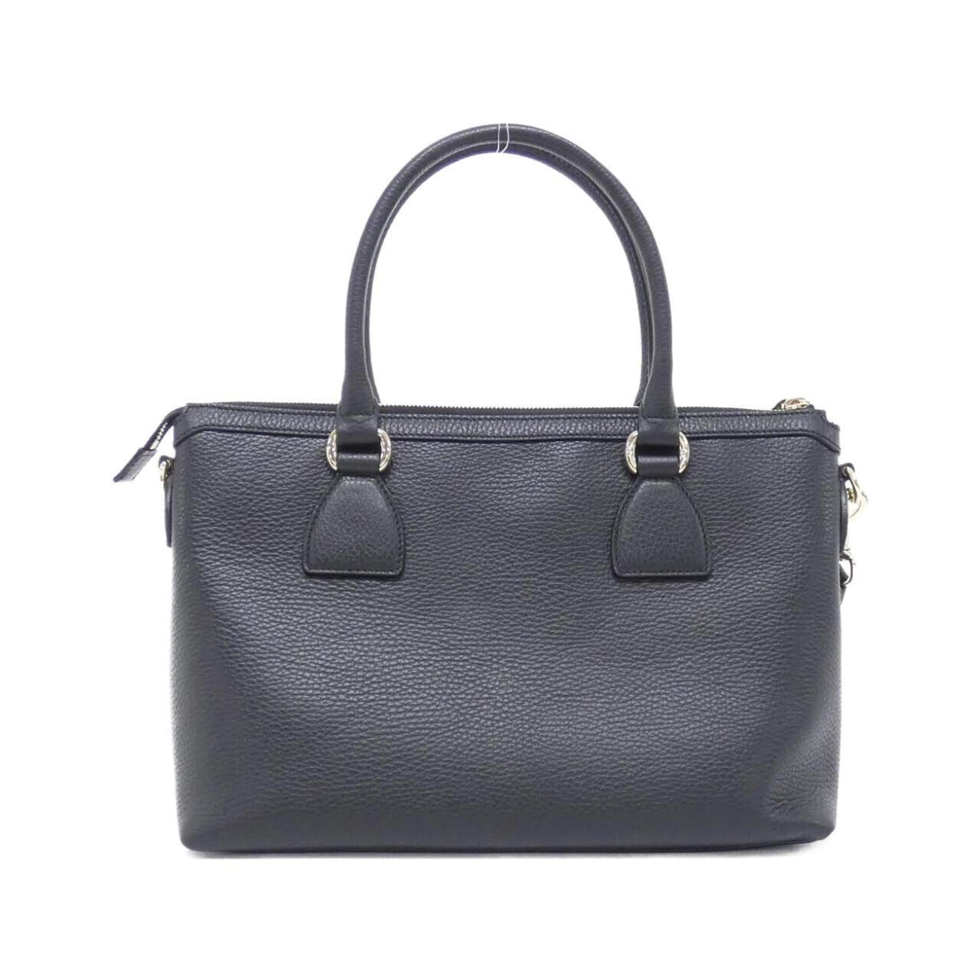 Gucci Black Leather Handbag (Pre-Owned)
