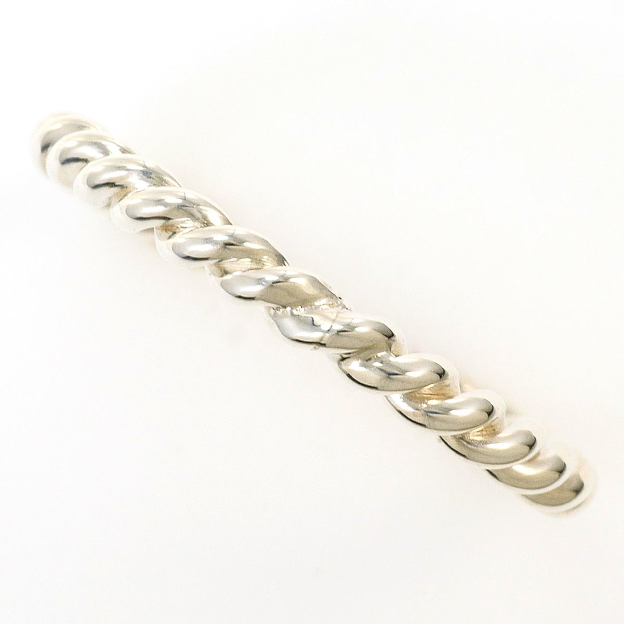 Tiffany Silver Silver 925 Band Ring (Pre-Owned)