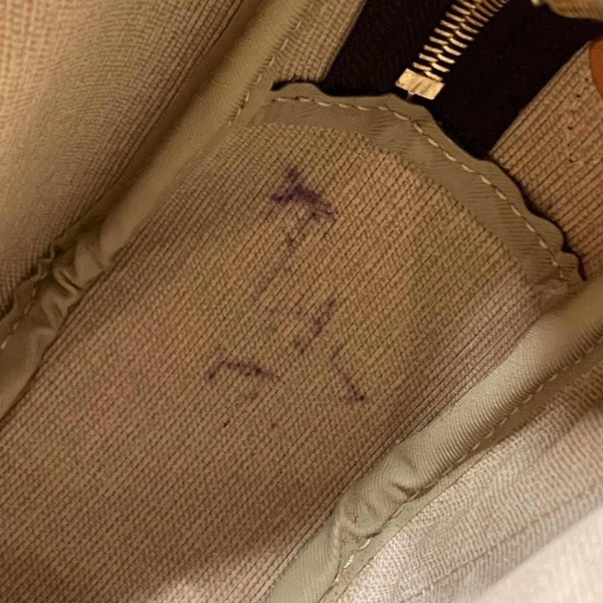 Louis Vuitton Brown Monogram Shoulder Bag (Pre-Owned)
