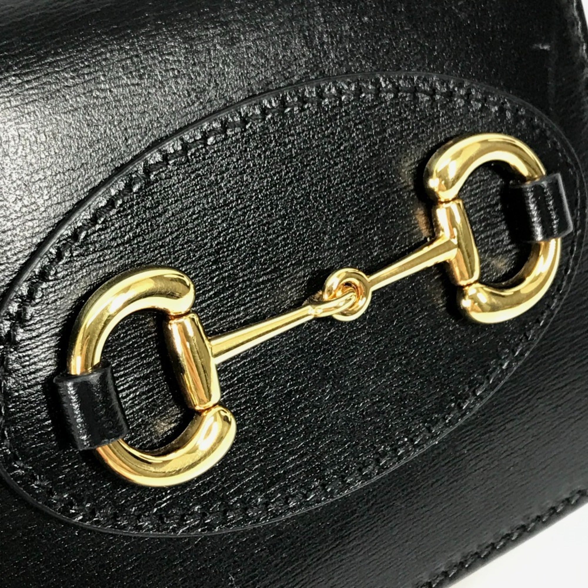 Gucci Black Leather Wallet (Bi-Fold) (Pre-Owned)