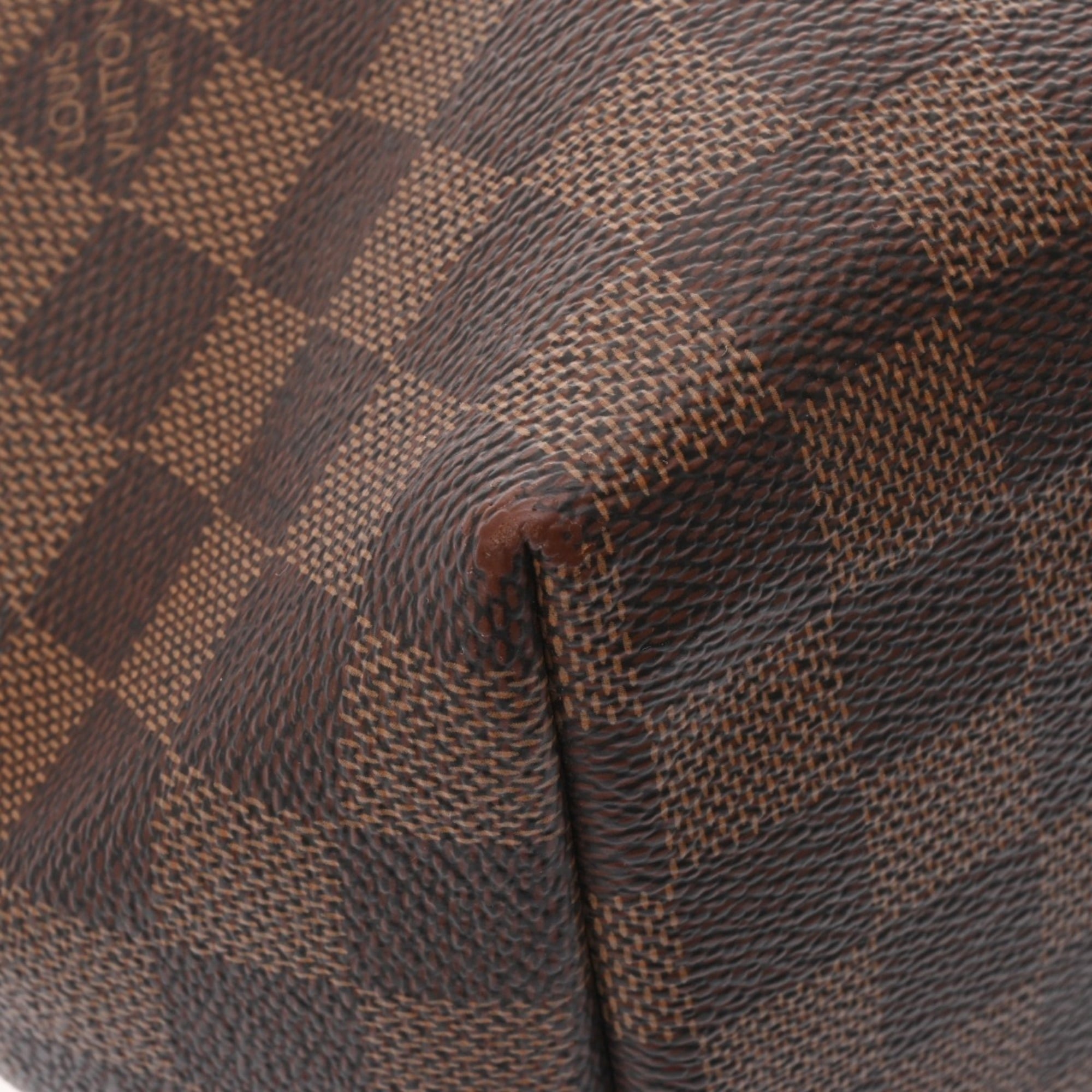 Louis Vuitton Brown Cream Damier Canvas Backpack (Pre-Owned)