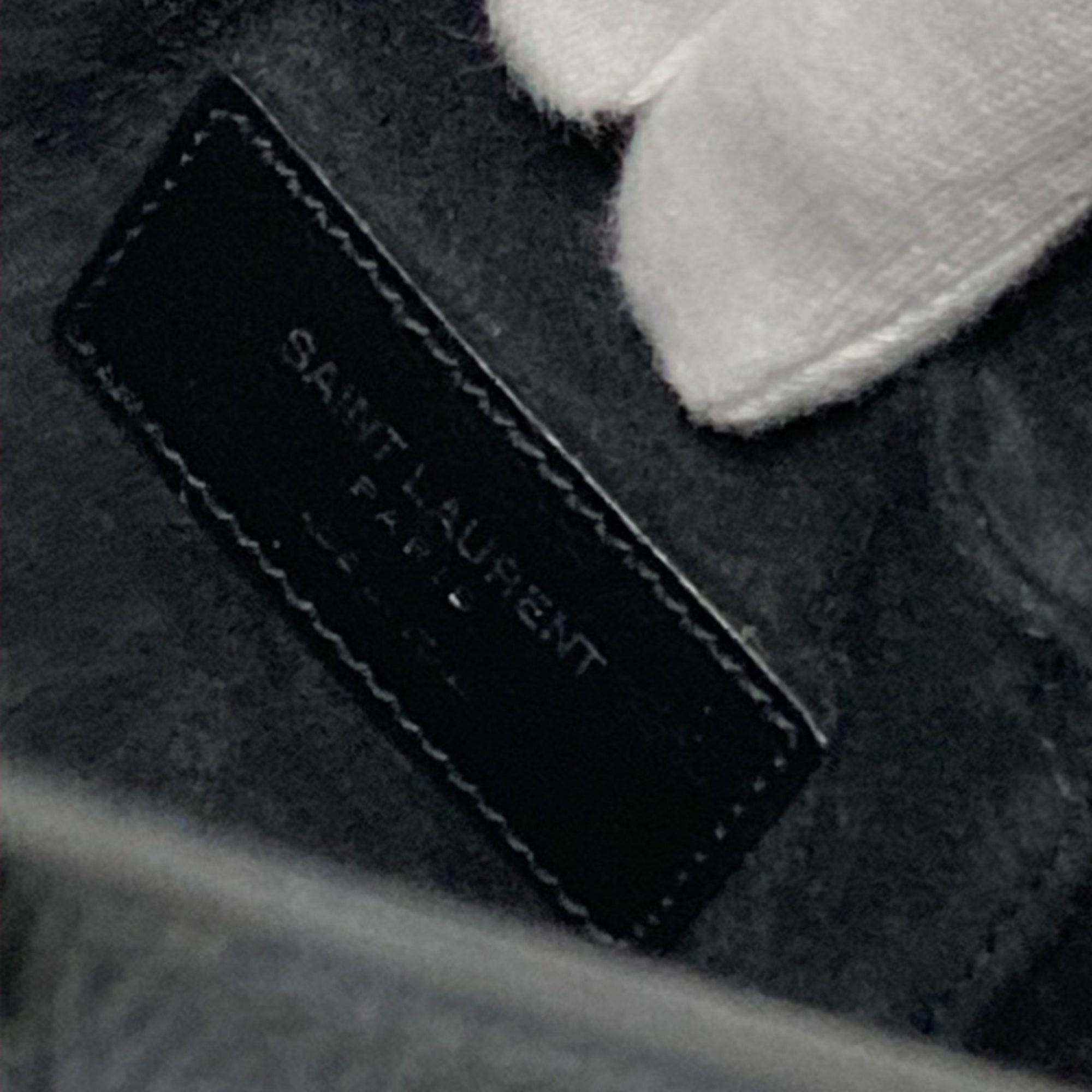 Saint Laurent Black Leather Handbag Shoulder Bag (Pre-Owned)