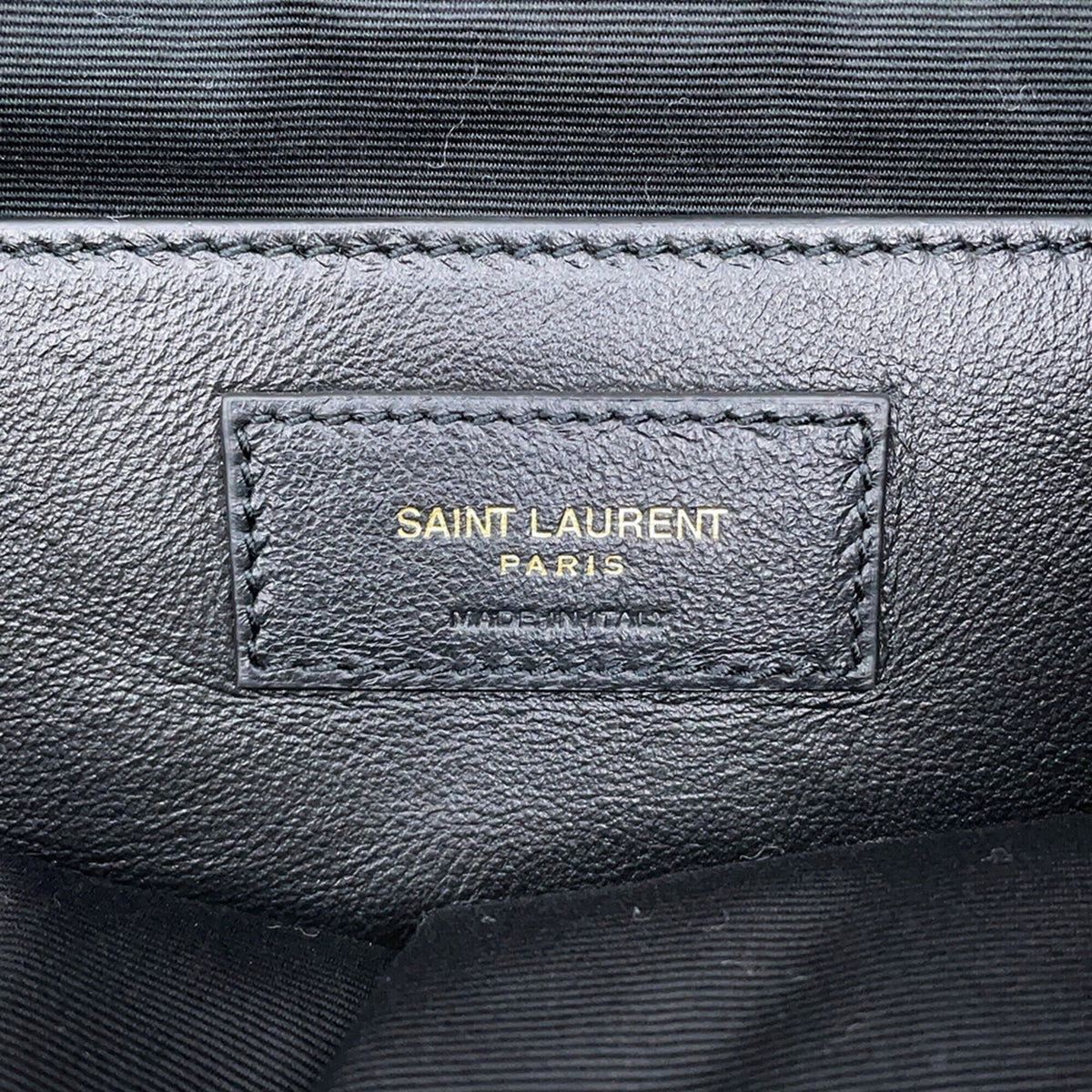 Yves Saint Laurent Gold Leather Shoulder Bag (Pre-Owned)