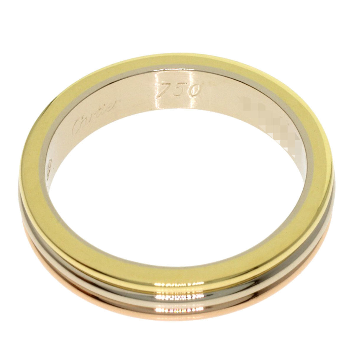 Cartier Yellow Gold (18K) Pink Gold (18K) White Gold (18K) Band Ring (Pre-Owned)