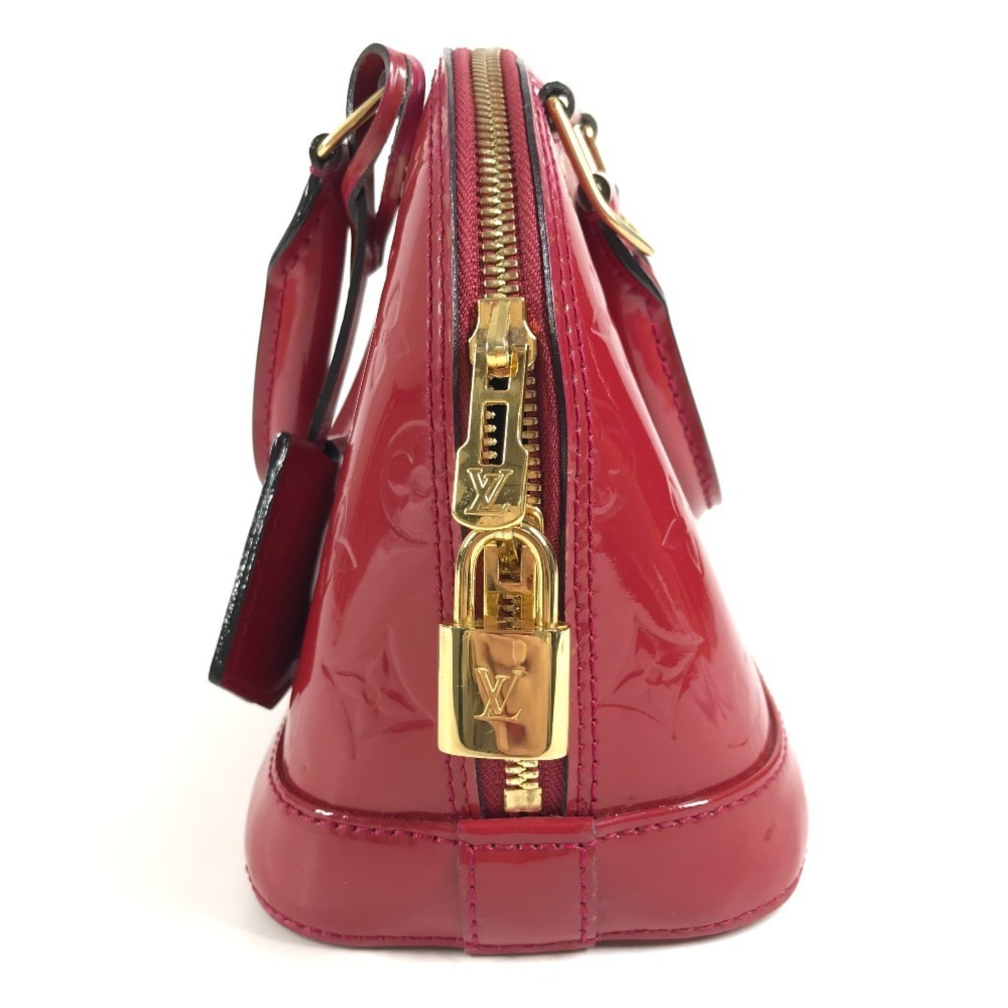 Louis Vuitton Monogram Vernis Indian Rose Monogram Vernis Handbag Shoulder Bag (Pre-Owned)