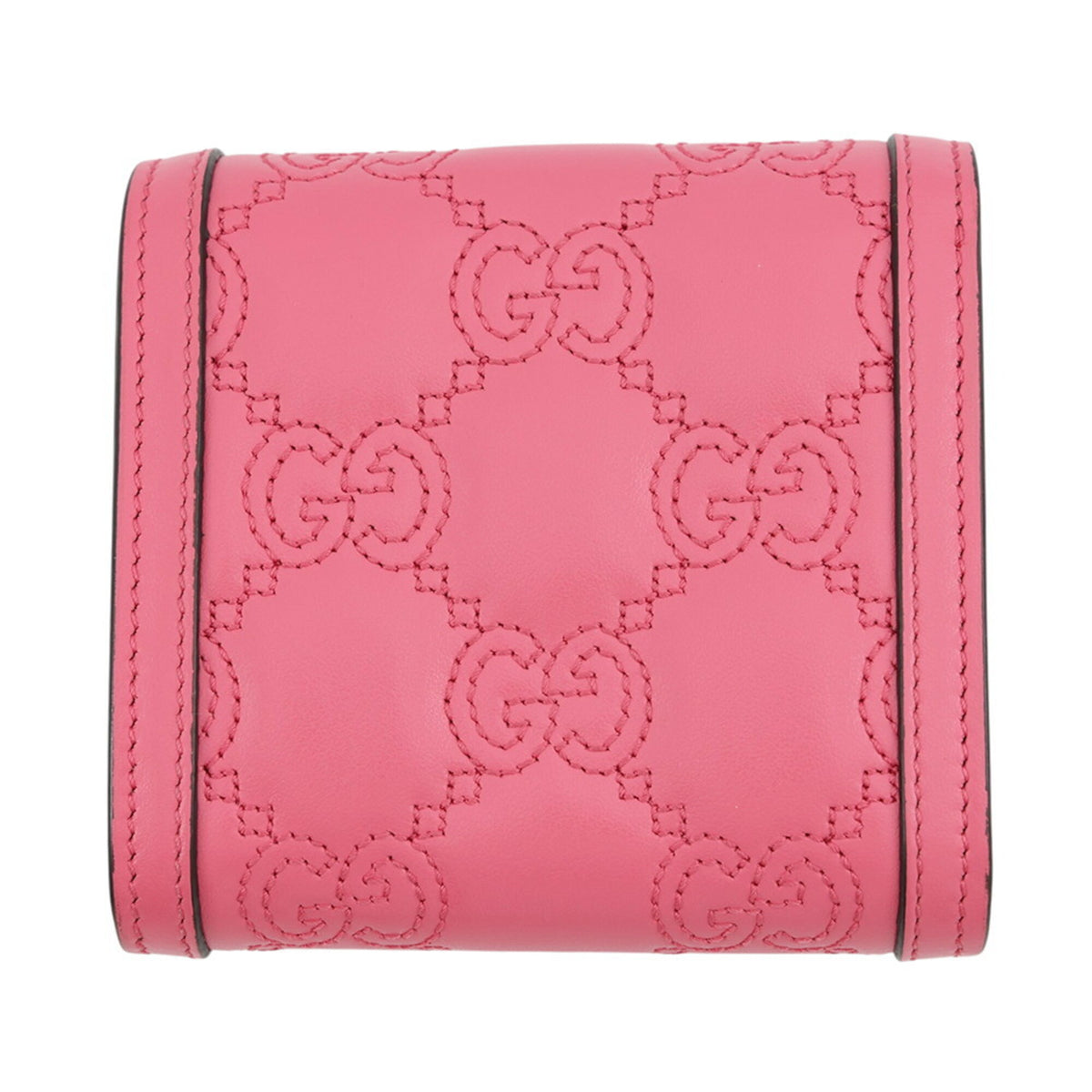 Gucci Pink Leather Wallet (Bi-Fold) (Pre-Owned)